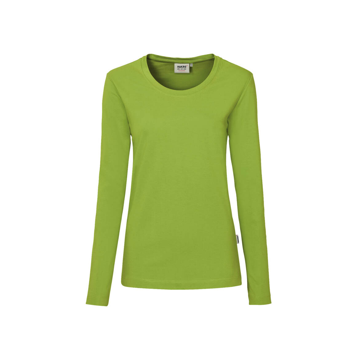 Woman-Longsleeve Mikralinar, kiwi