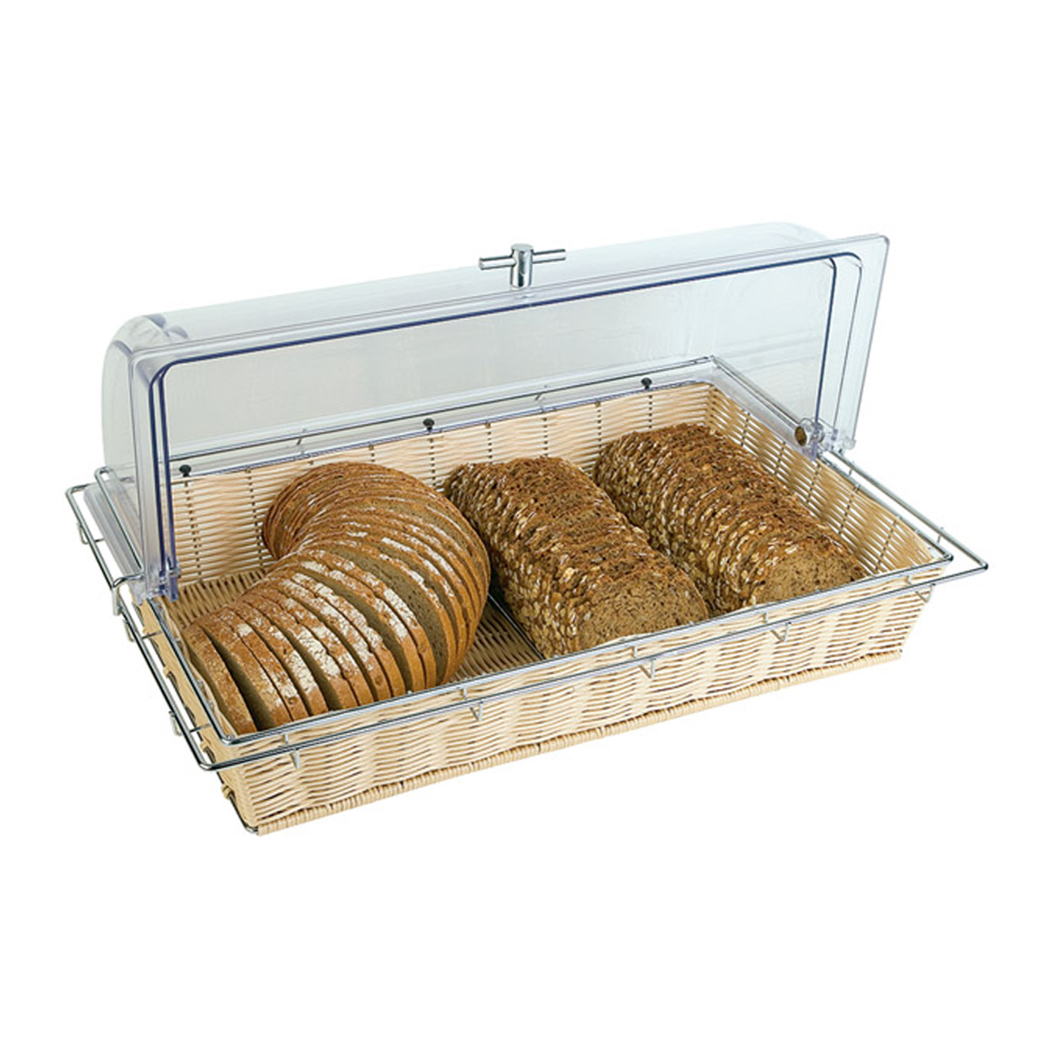Buffetkorb -ECONOMIC- 56,5 x 36 cm, H: 10 cm Polypropylen 