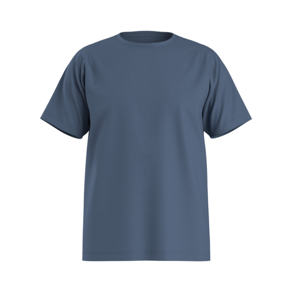 Unisex-T-Shirt Concept, fjordblau
