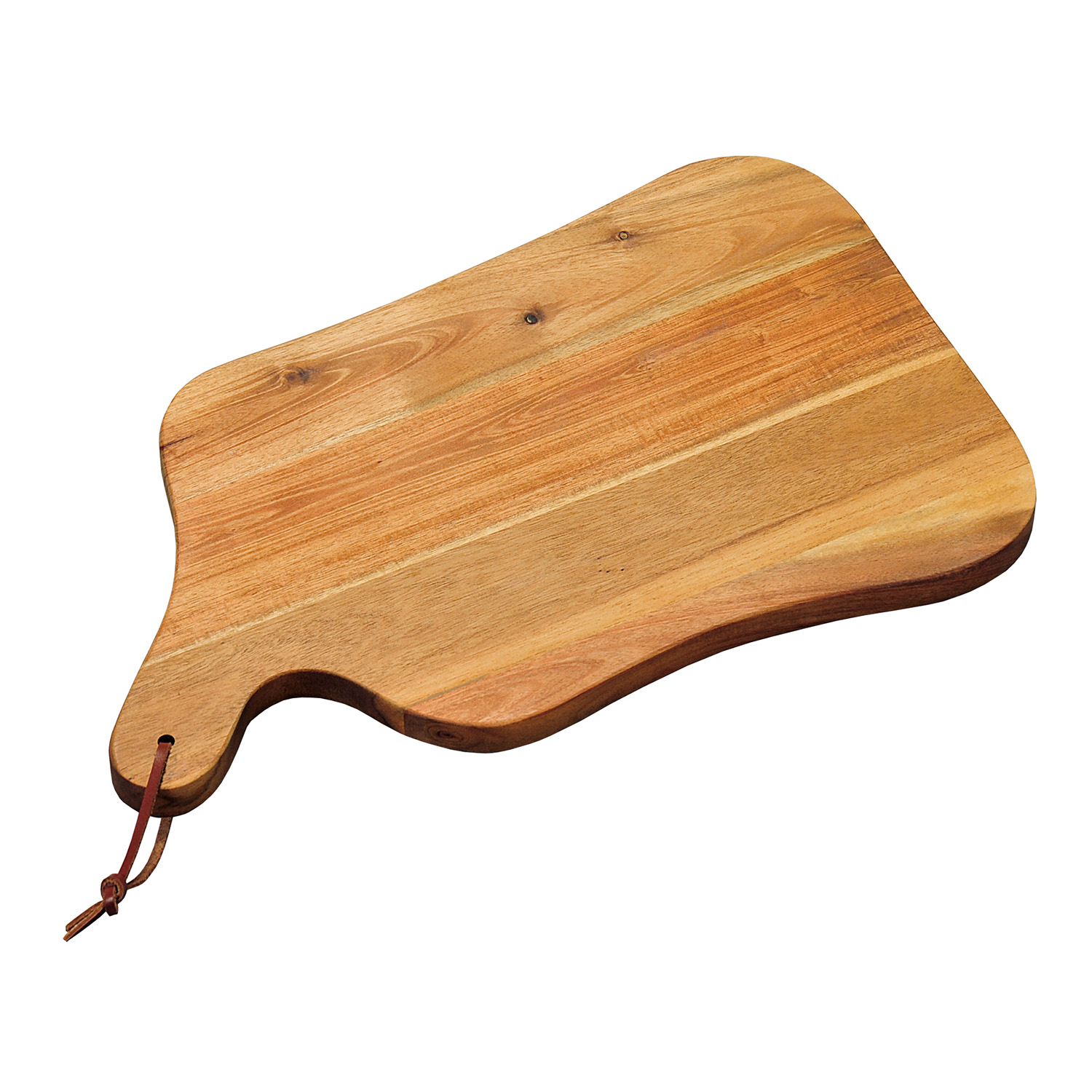 Servierbrett mit Griff, 37 x 23 x 1,5 cm