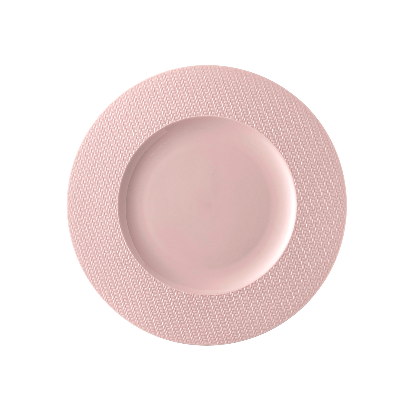 Teller Flach Fahne ø 23,2cm, KUMI, rose tone