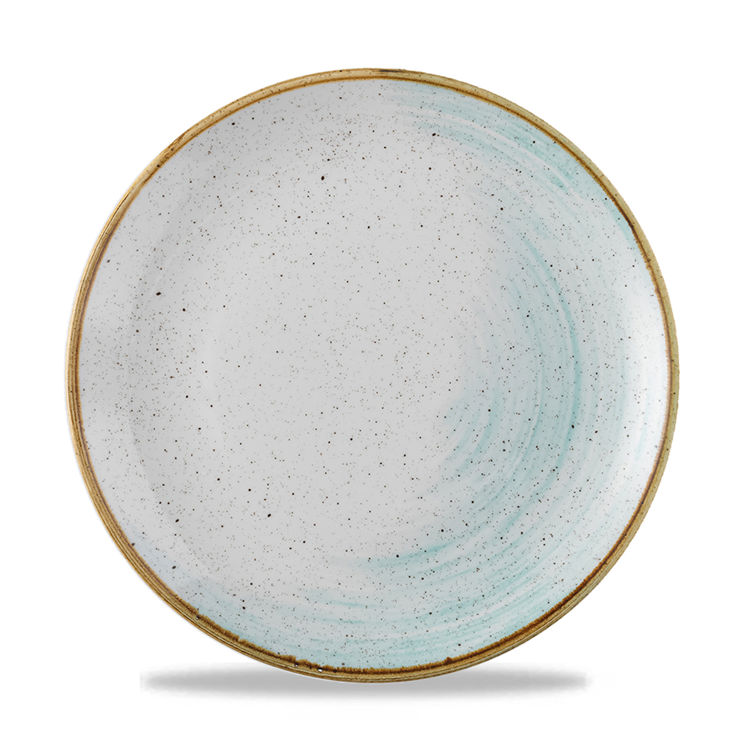 Coup Teller flach 26,0 cm, Stonecast Accents Duck Egg Blue