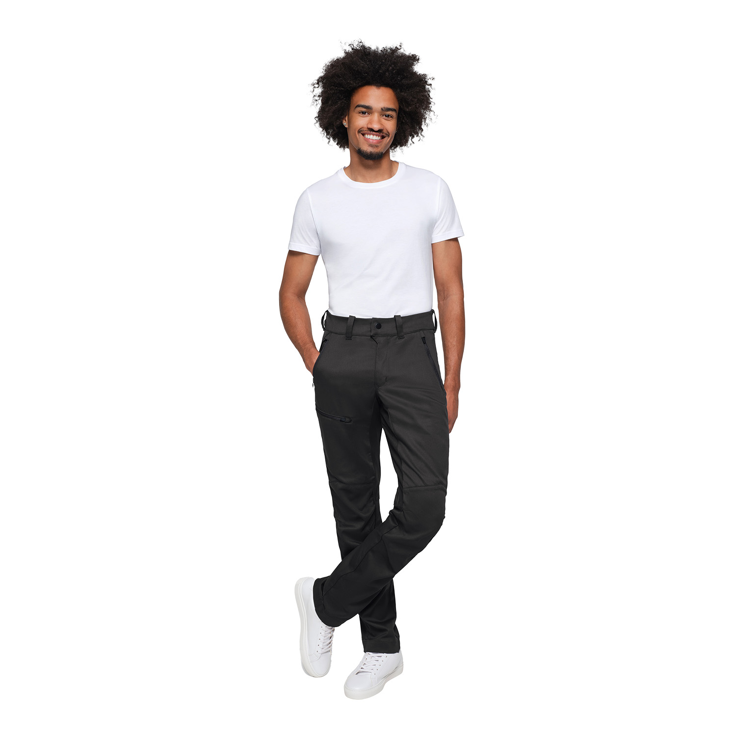 Herrenhose Performance ECO, karbongrau