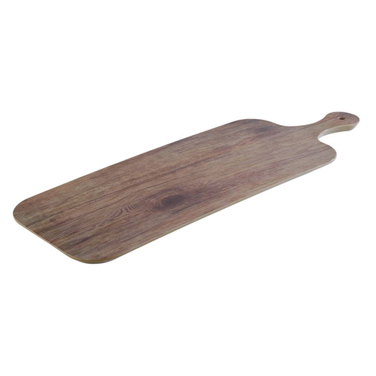 Tablett -OAK- 48 x 20 cm, H: 1,5 cm Melamin, Eichenoptik 