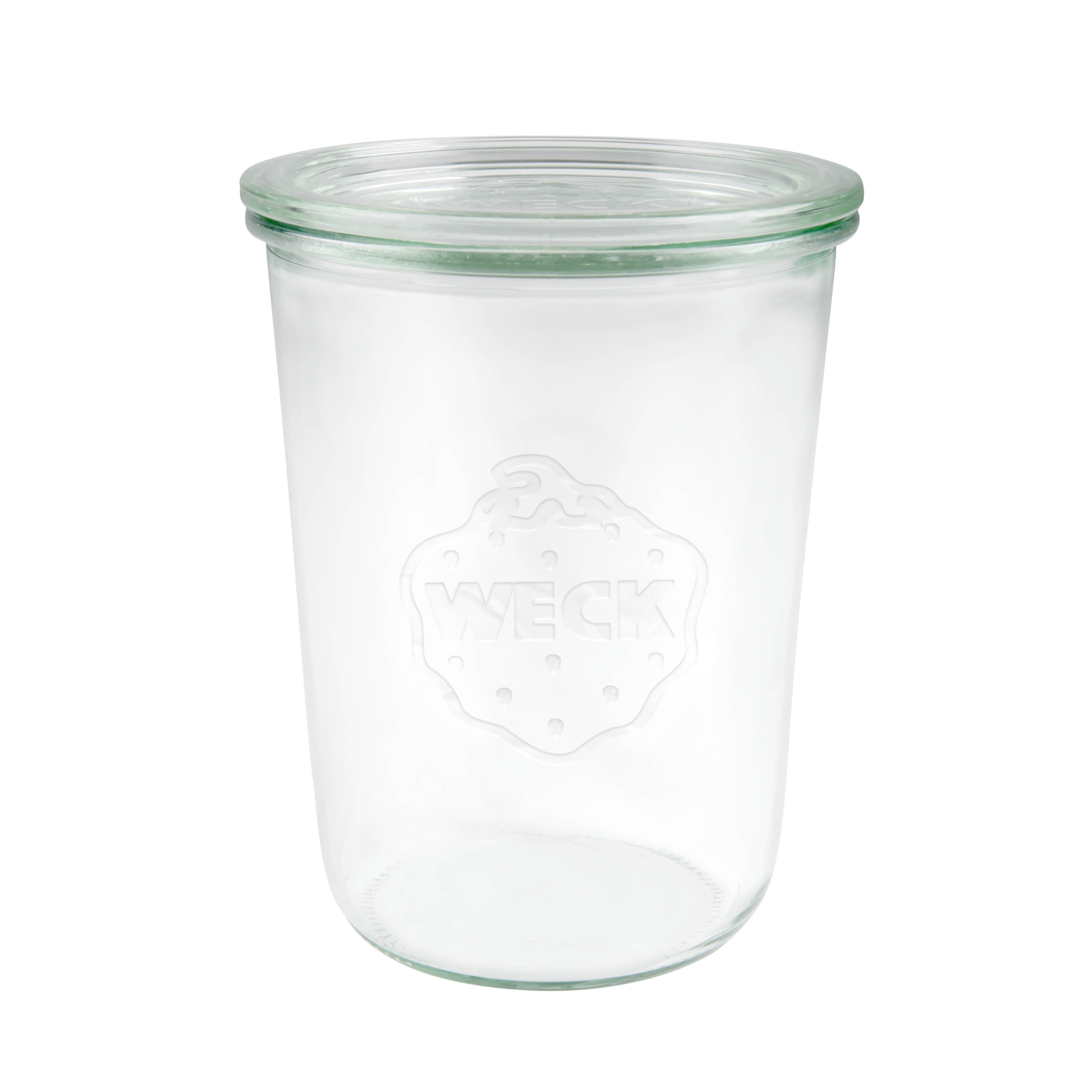 Weck-Glas mit Deckel 850 ml, Ø 10,0 cm, Höhe 14,7 cm