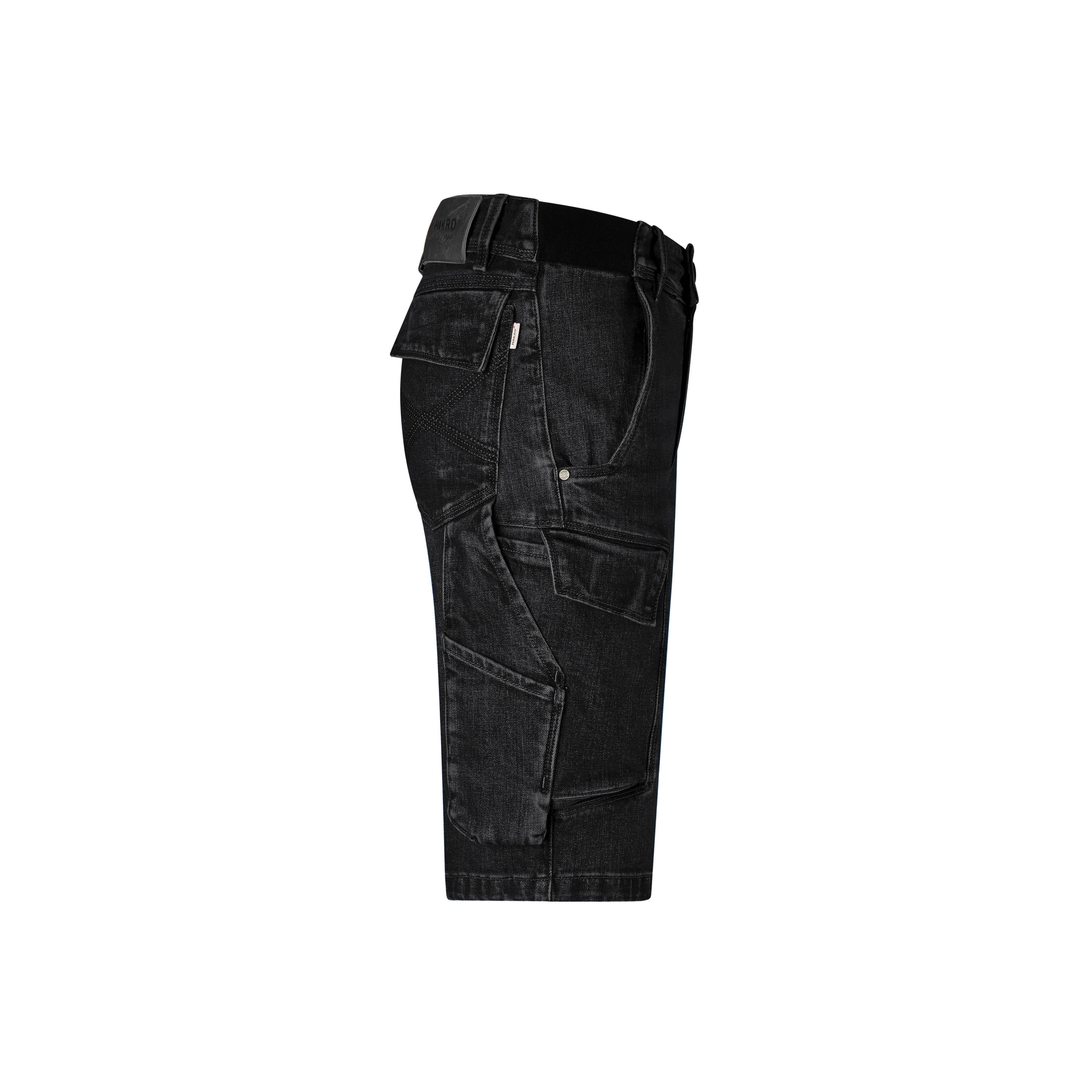 Worker-Jeansshorts Dyneem x-stretch ECO, schwarz
