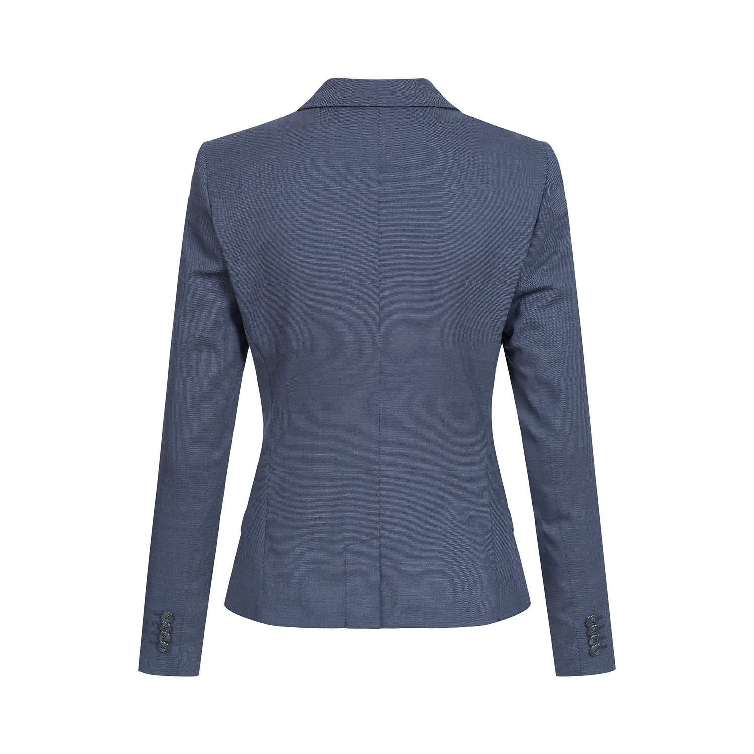 Damen-Blazer Slim Fit, Modern with 37,5, pinpoint marine