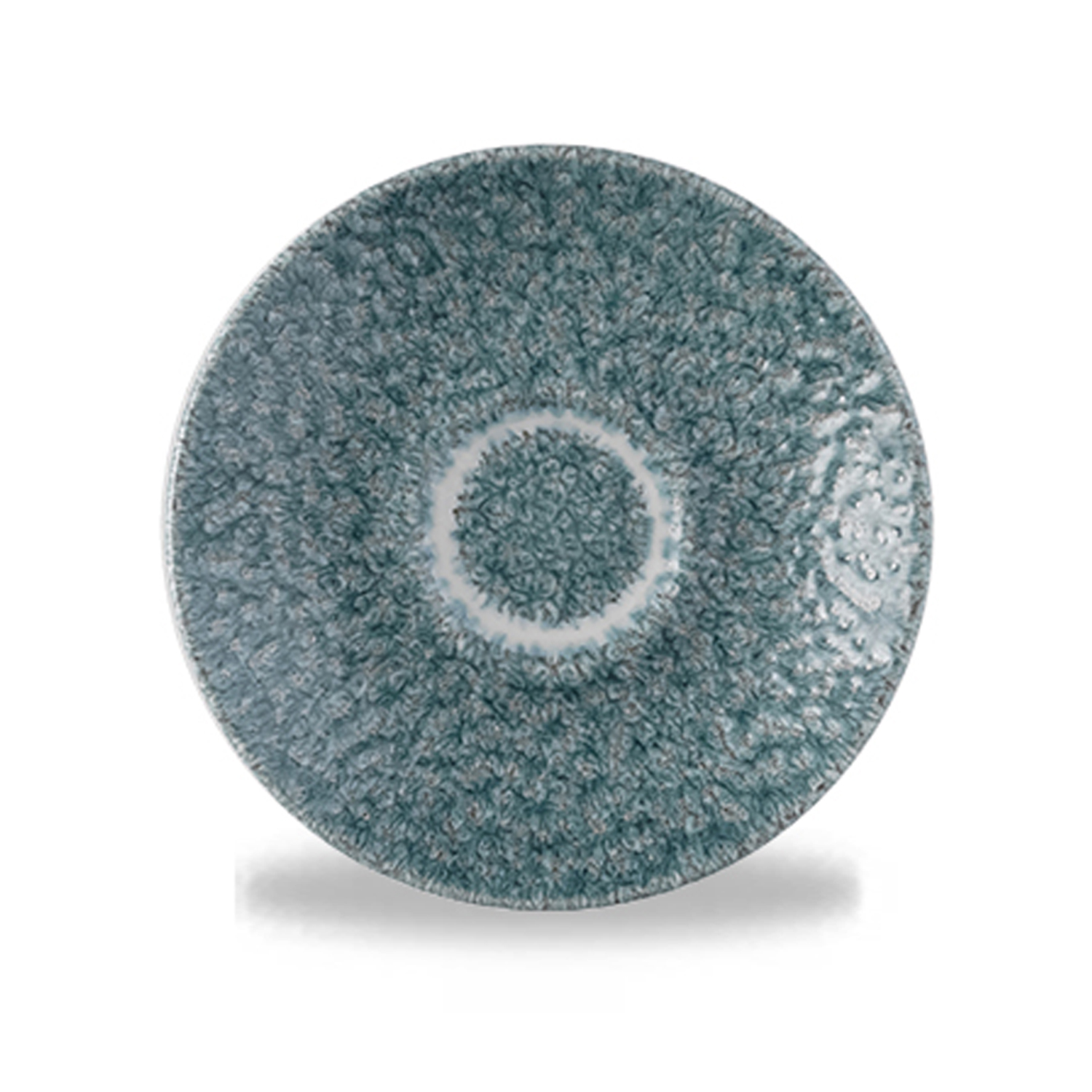 Espresso-Untertasse 11,8 cm, Studio Prints Raku Topaz Blue