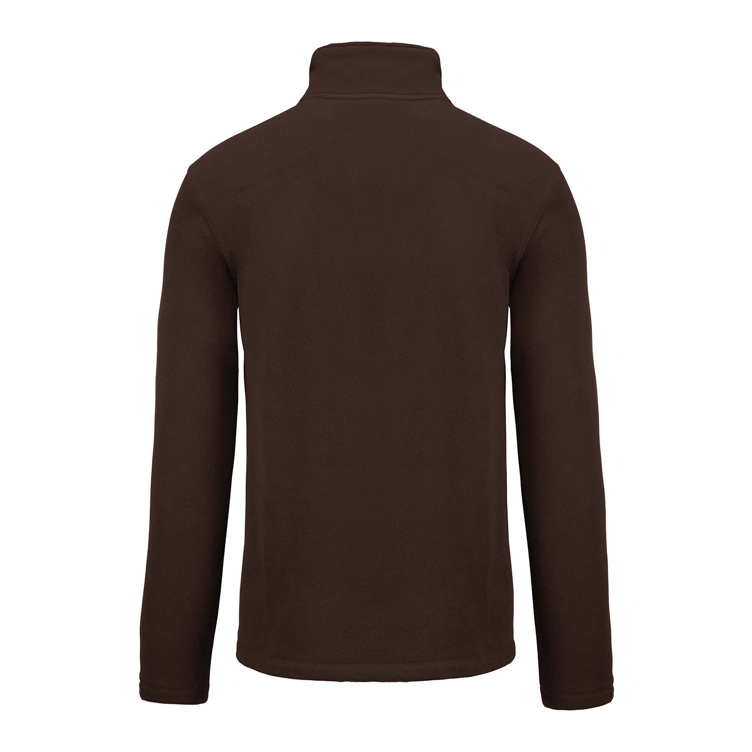 Herren-Fleece-Jacke, chocolate