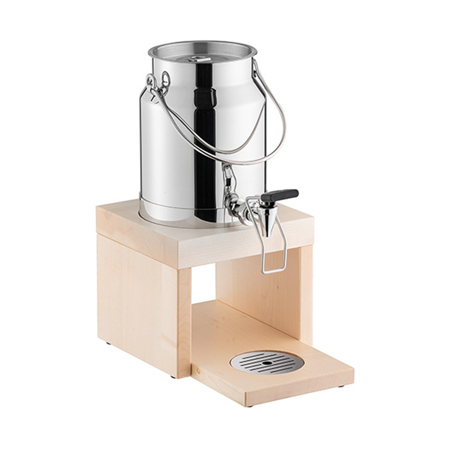 Milchdispenser "BRIDGE" Edelstahl 3 Liter
