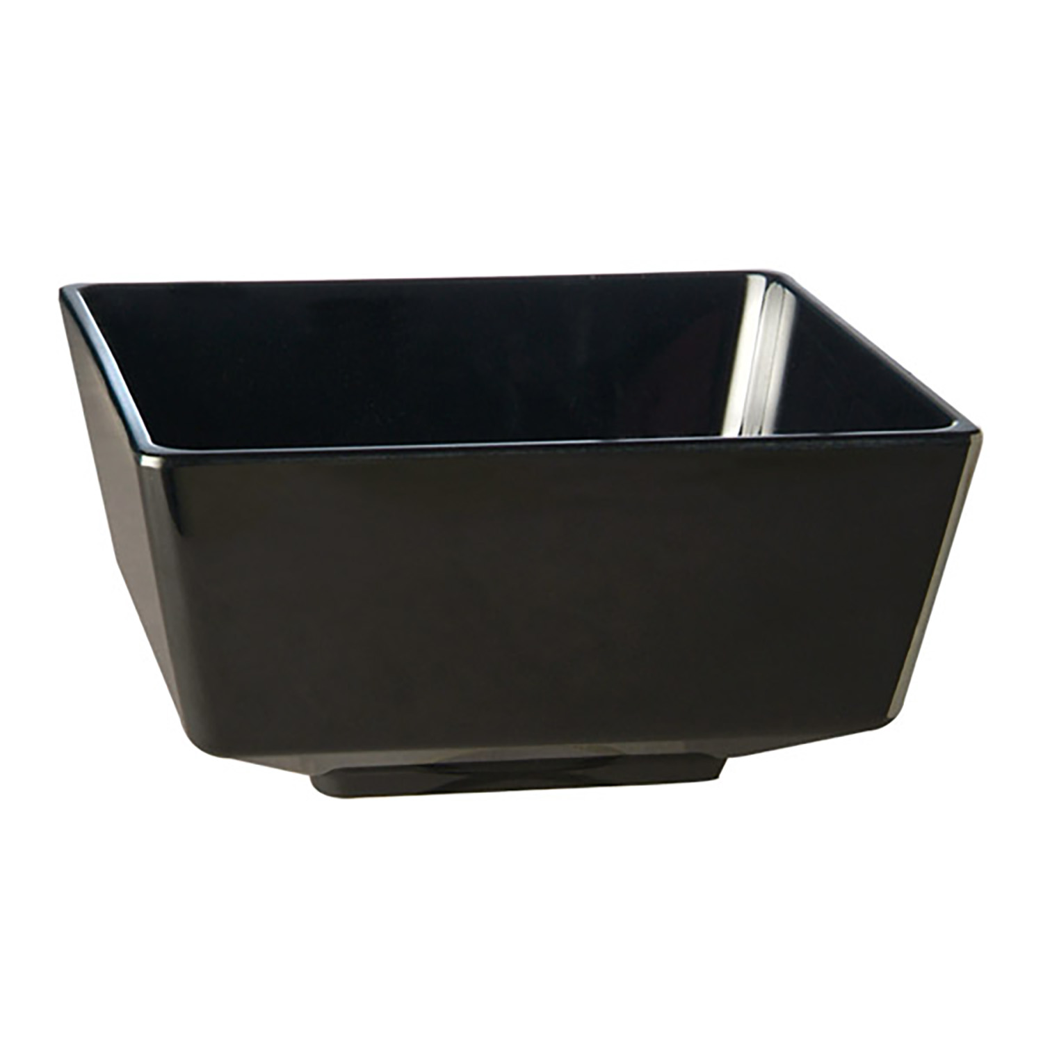 Schale -FLOAT- 19 x 19 cm, H: 9,5 cm Melamin, schwarz, 1,9 L 