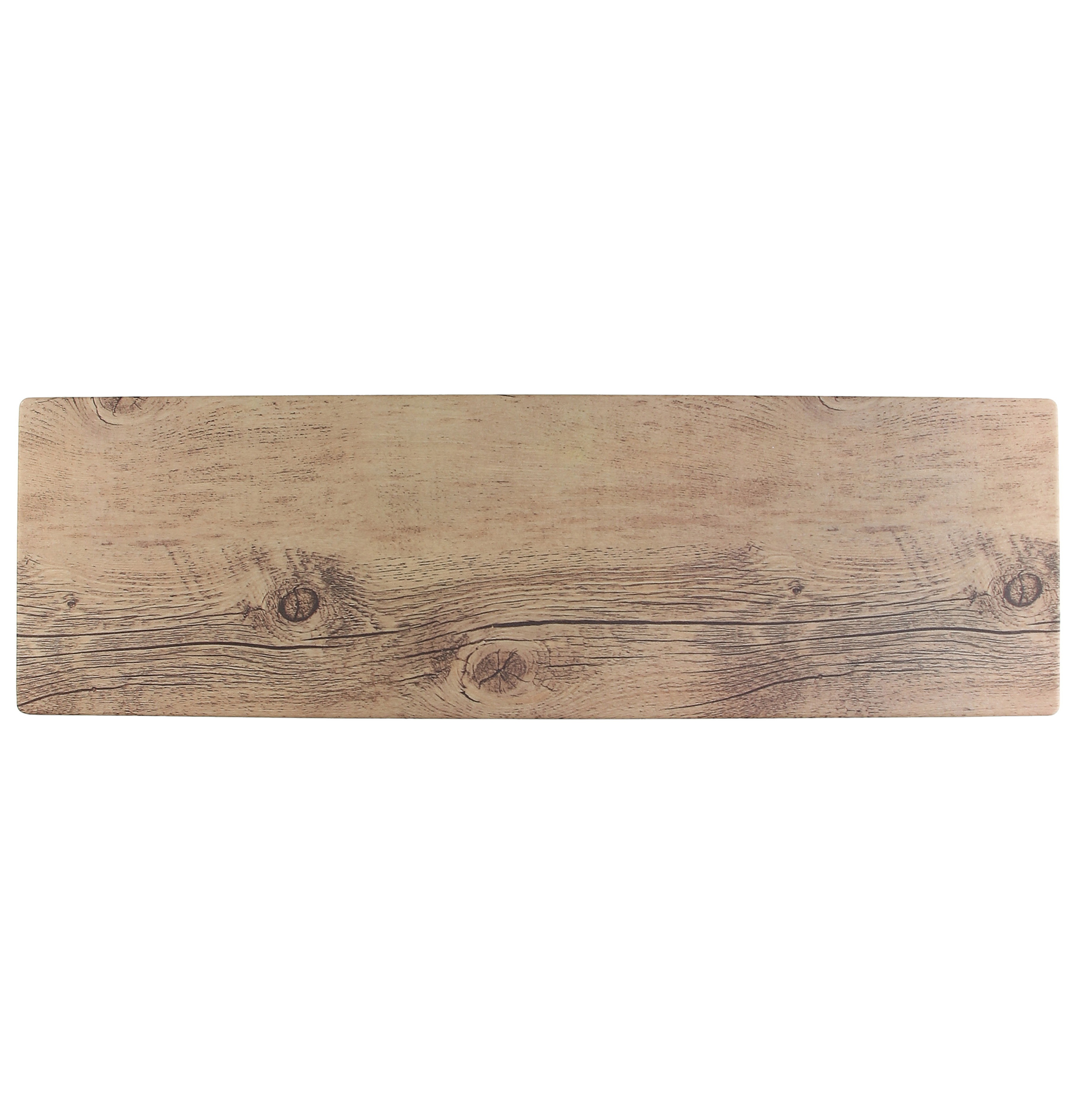 Melamin-Platte GN 2/4 53,0 x 16,2 cm, Wood/Treibholz