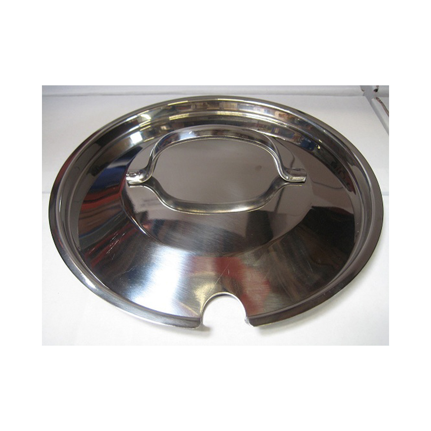 Deckel zu Bain-Marie Topf ca. Ø 20 cm, H: 3 cm 18/10 Edelstahl 