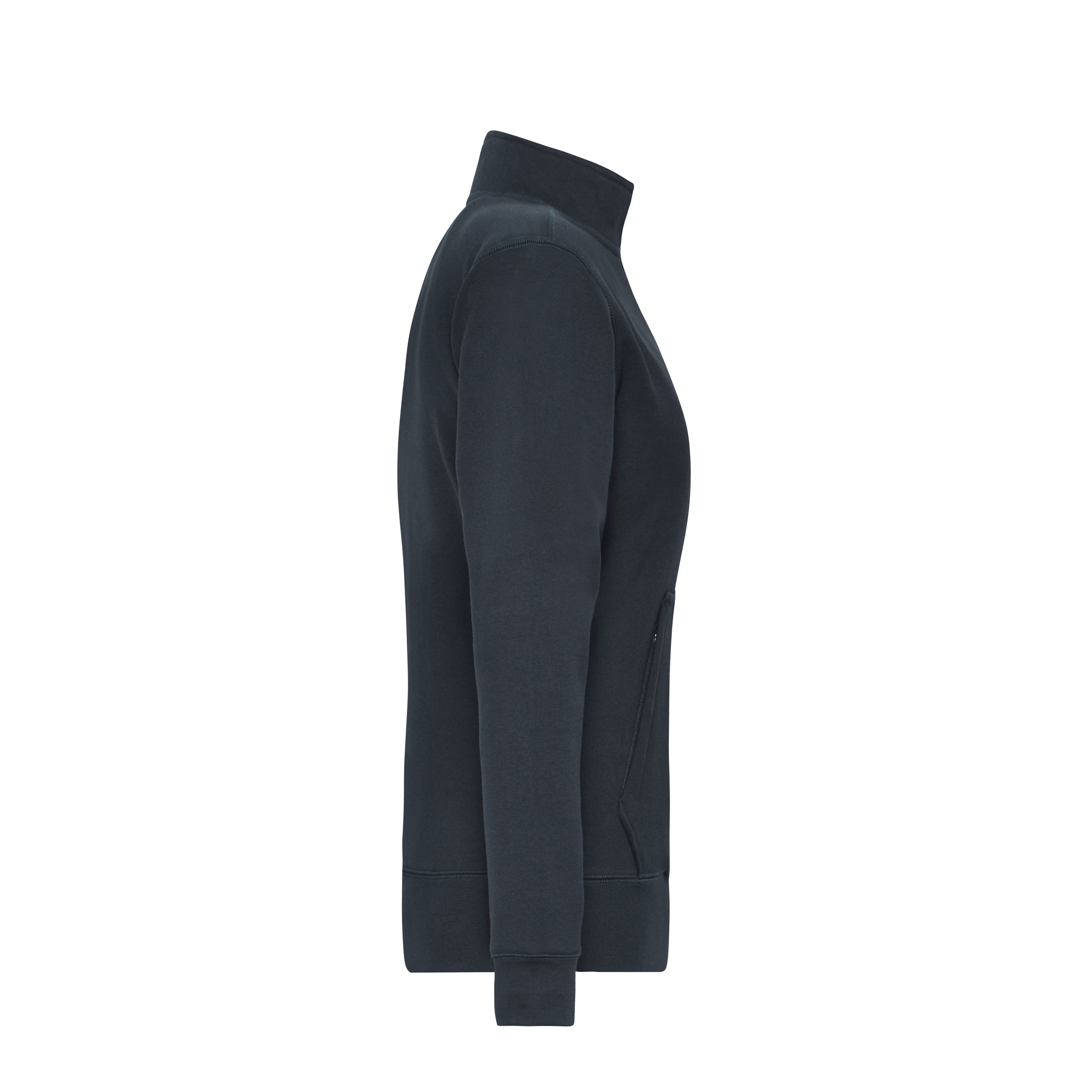 Damenjacke Solid Doubleface, anthrazit