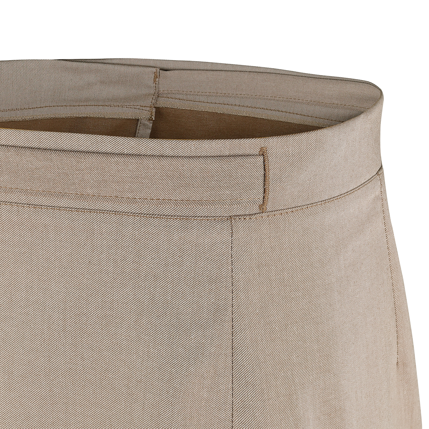 Wickel-Bistroschürze 60 x 125 cm, Jeanslook sand