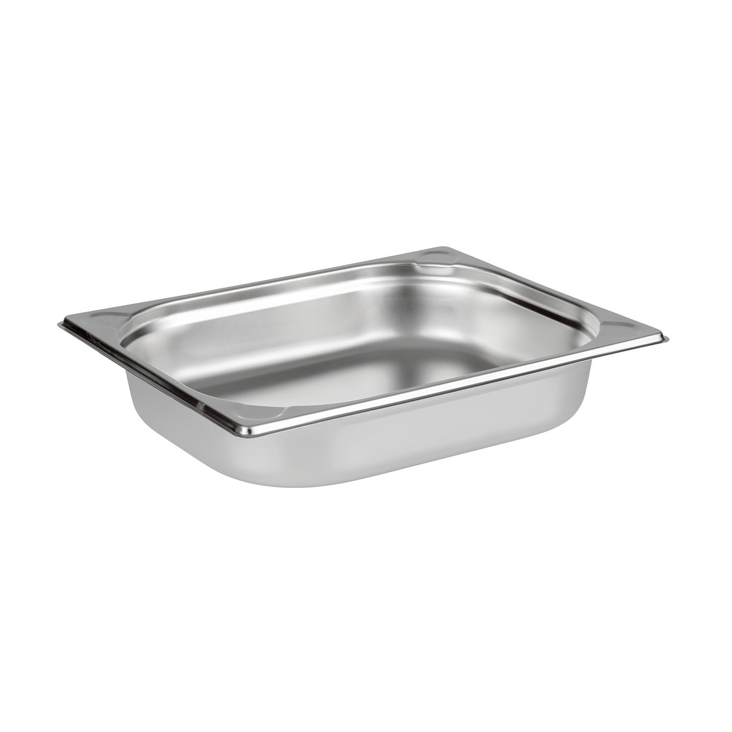 GN 1/2 Behälter 32,5 x 26,5 cm, Tiefe: 65 mm Edelstahl, 4 Liter 
