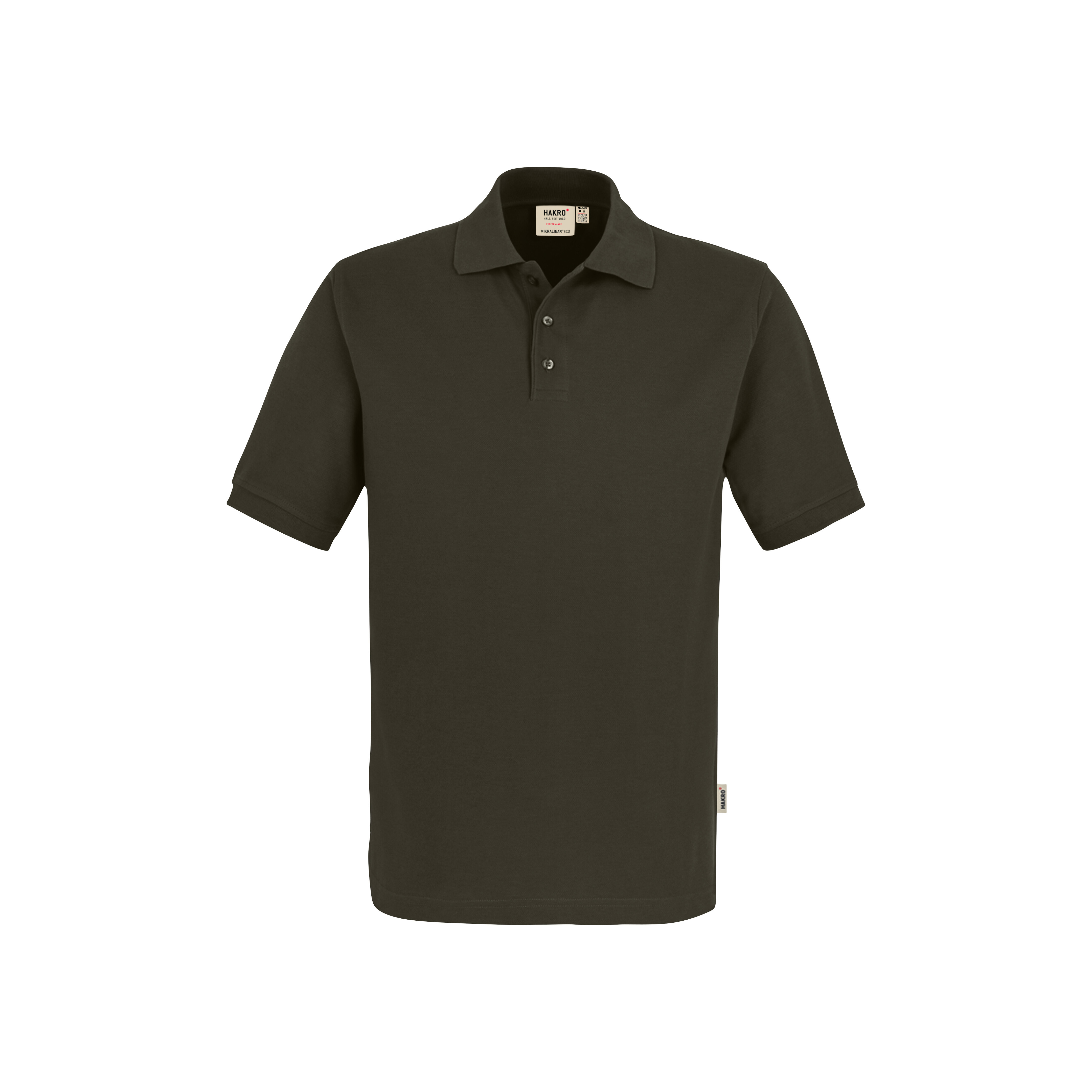 Unisex Poloshirt Mikralinar ECO, oliv