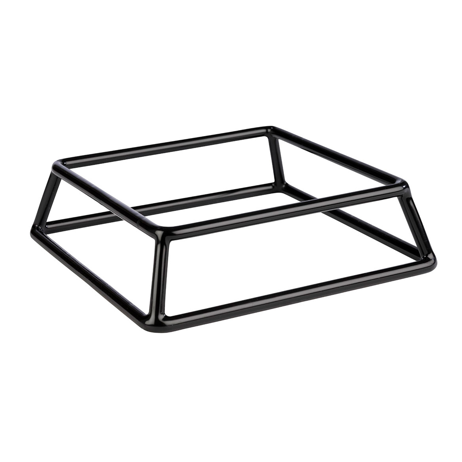 Buffetständer -MULTI- 18 x 18 cm, H: 5 cm Metall, PVC,