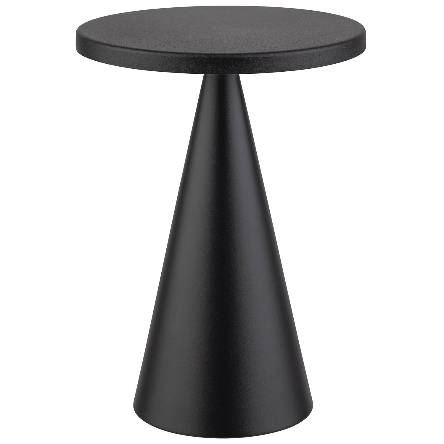 Tischleuchte CONE ø 13 cm, H: 18 cm, schwarz