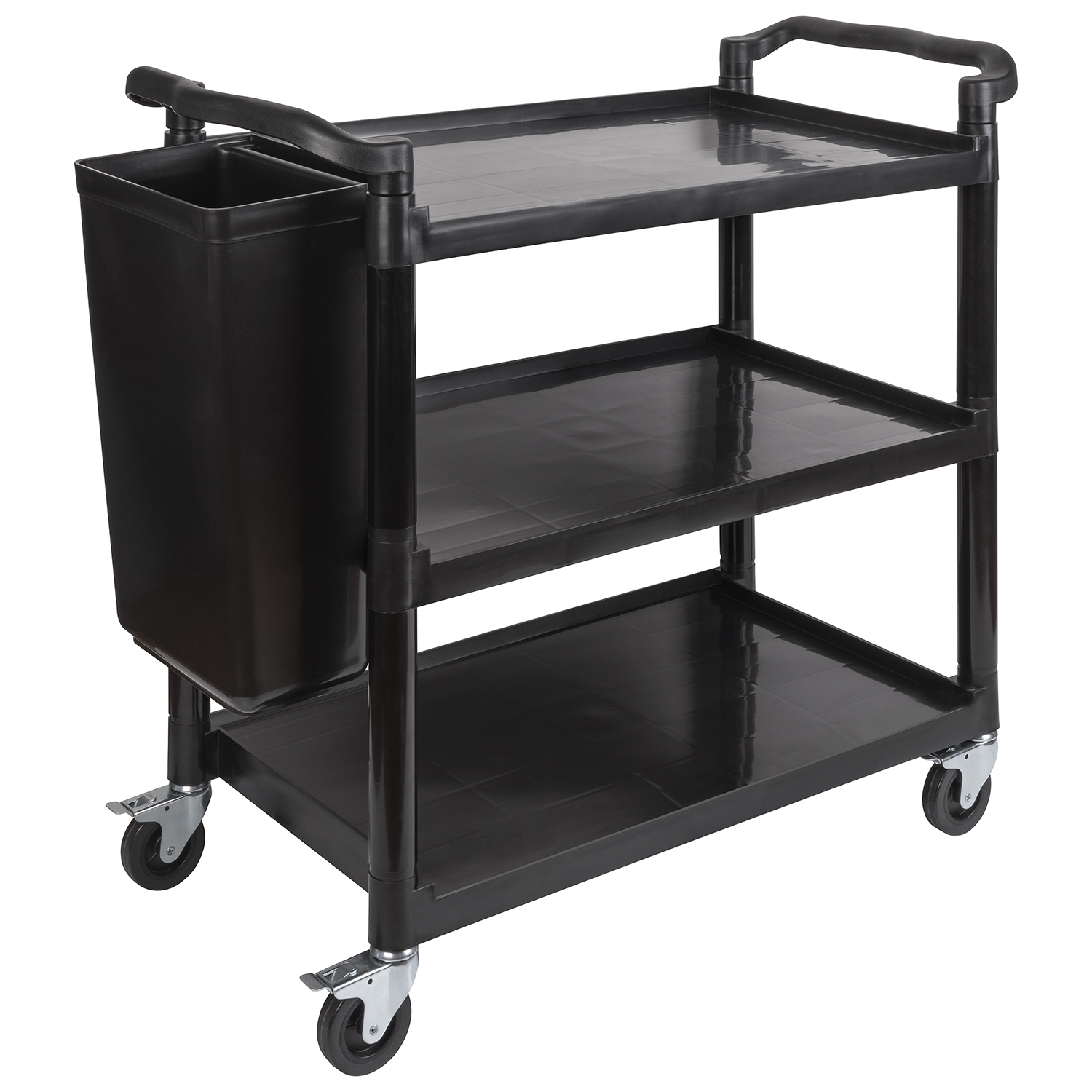 Servier- / Transportwagen 108 x 50 cm, H: 96 cm Polypropylen, grau 