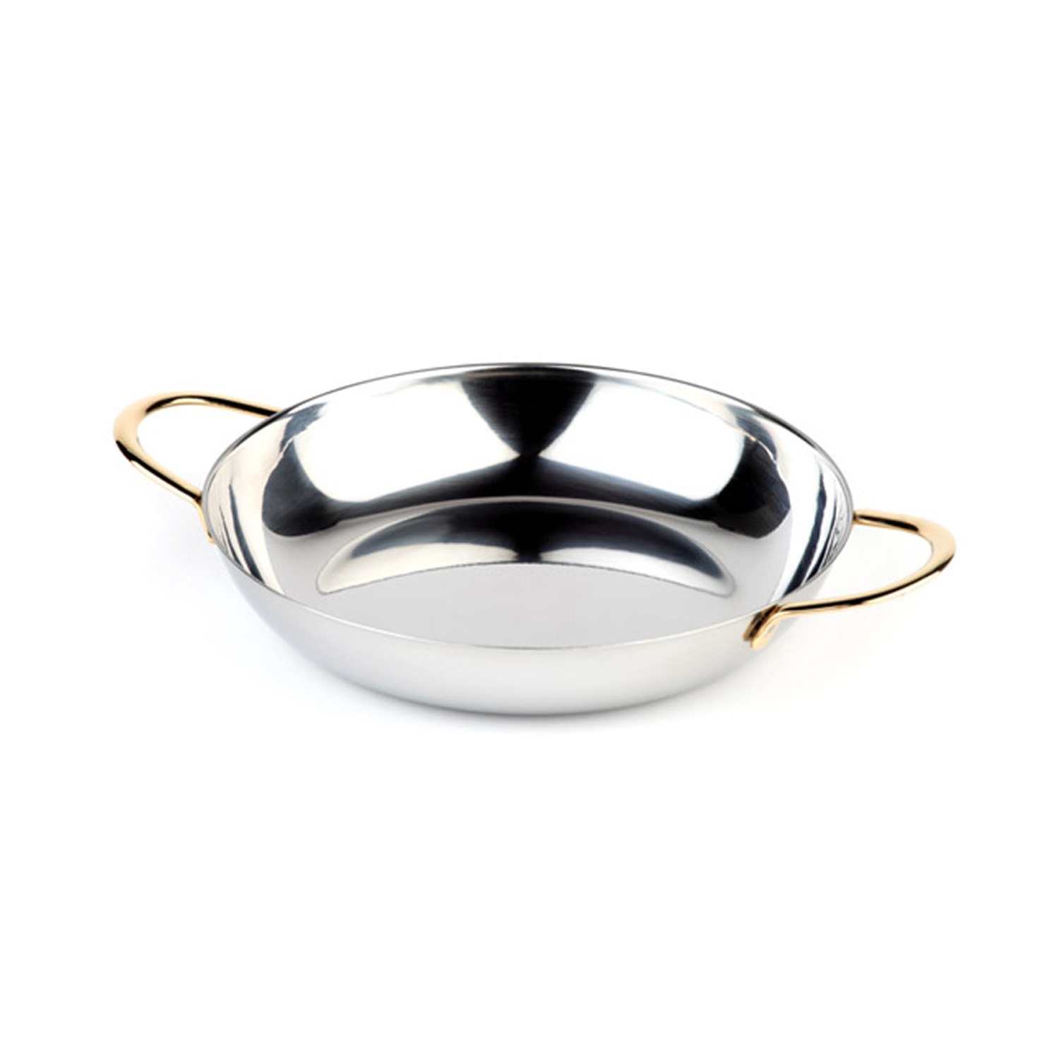Servier- / Beilagenschale Ø 28 cm, H: 4 cm, 2 Liter Edelstahl poliert 