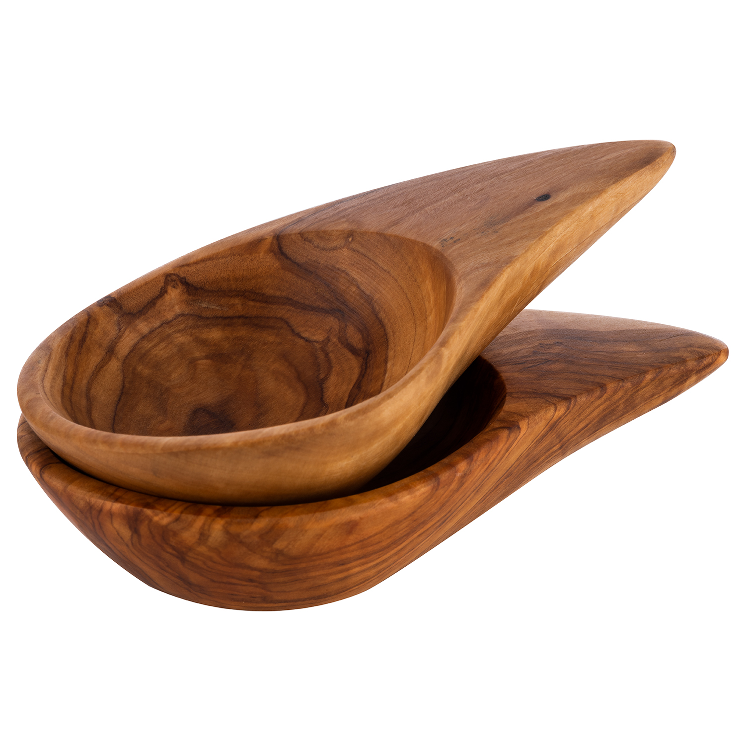 Schale, 2er Set -OLIVE- 12,5 x 8 cm, H: 2,5 cm        