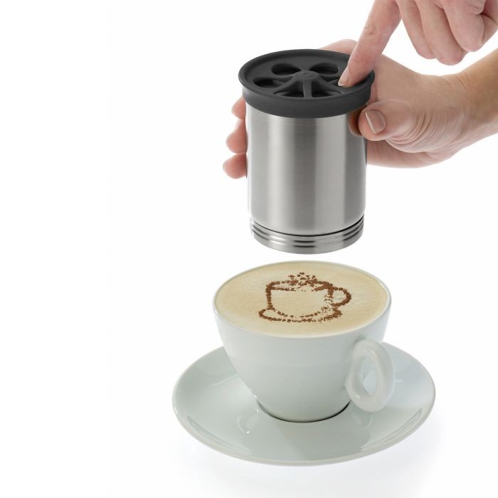Cappuccino-Dekorierer inkl. 4 Schablonen