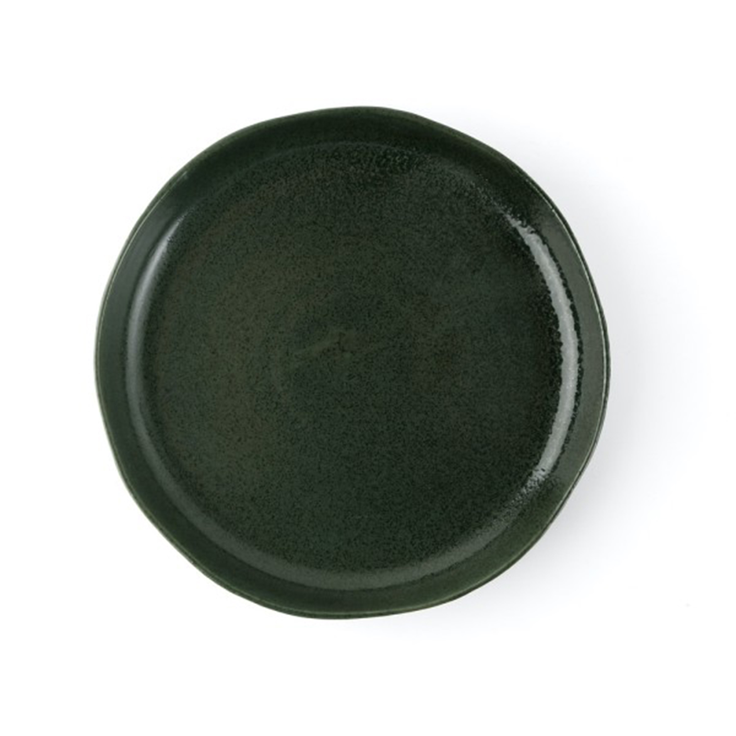 Platte rund 24,0 cm mit hohem Rand, Musgo