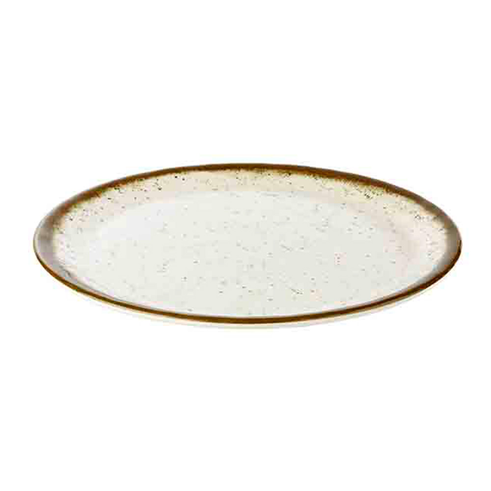 Teller, flach -STONE ART- Ø 30 cm, H: 2 cm Melamin 