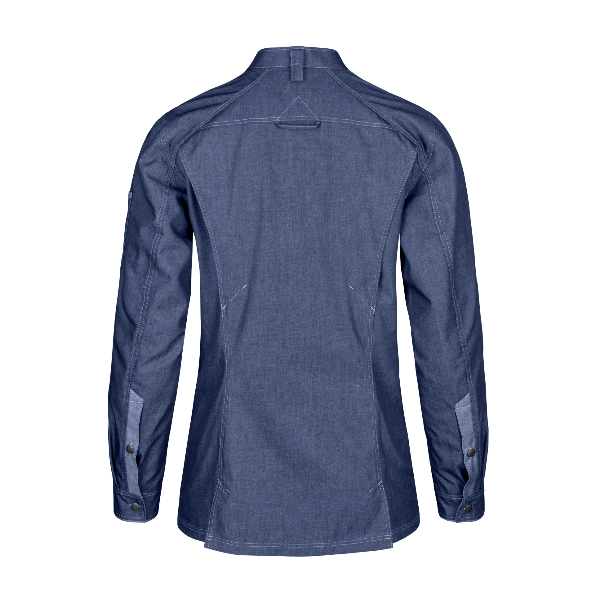Damen-Kochjacke Denim Craft 1/1 Arm, denim blue