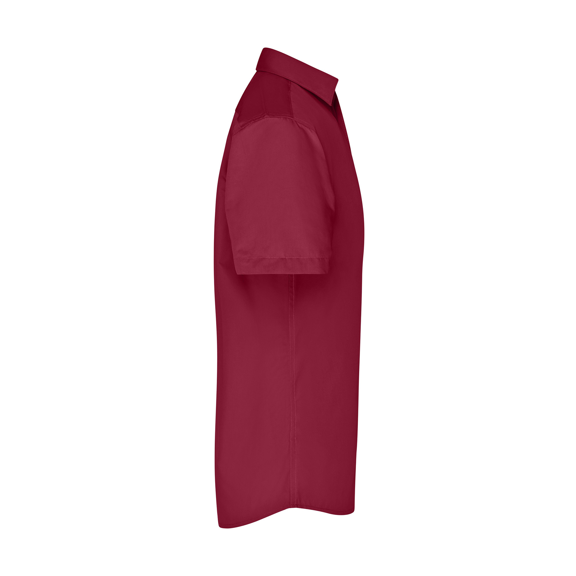 Herrenhemd Luca, 1/2 Arm, wine