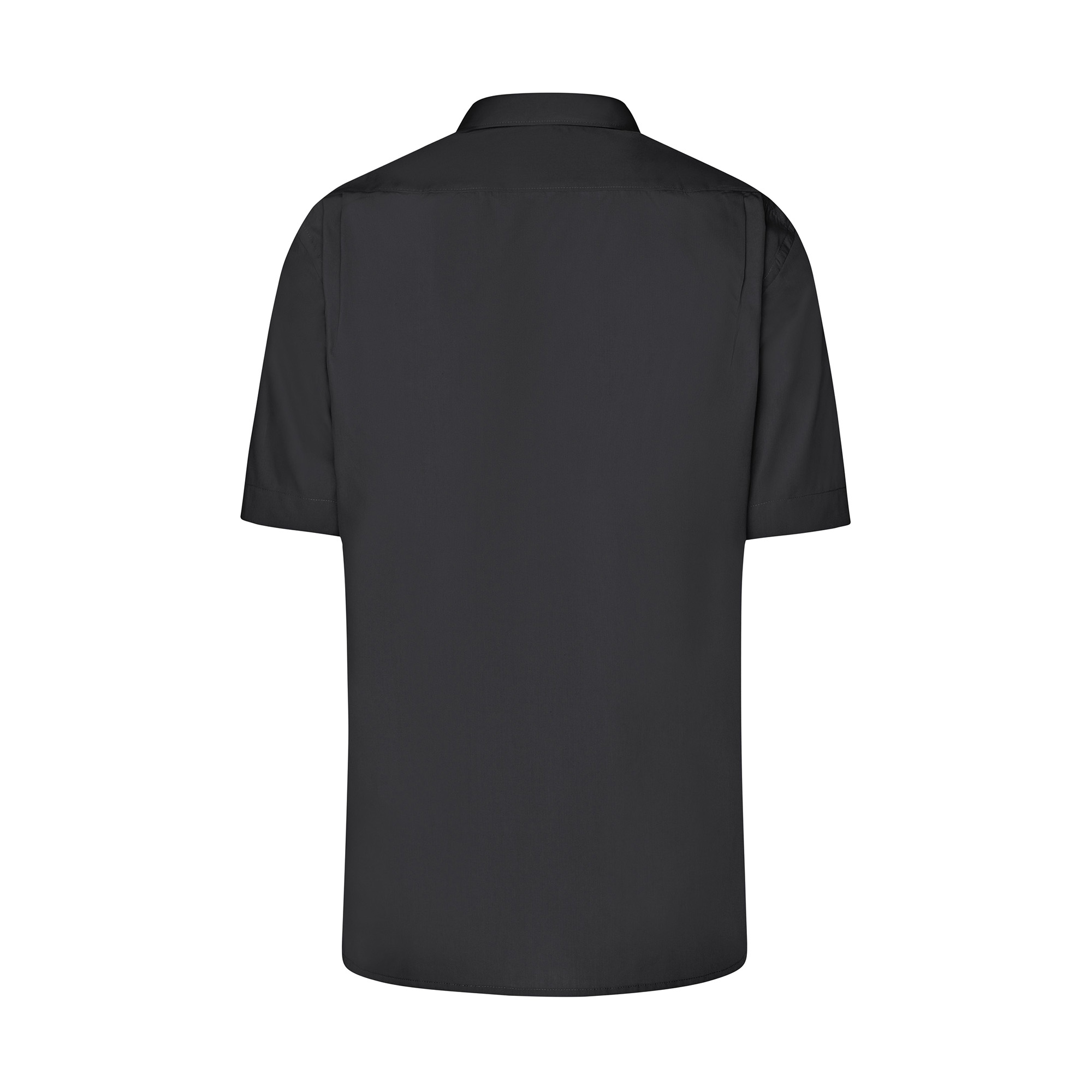Herrenhemd Luca, 1/2 Arm, schwarz