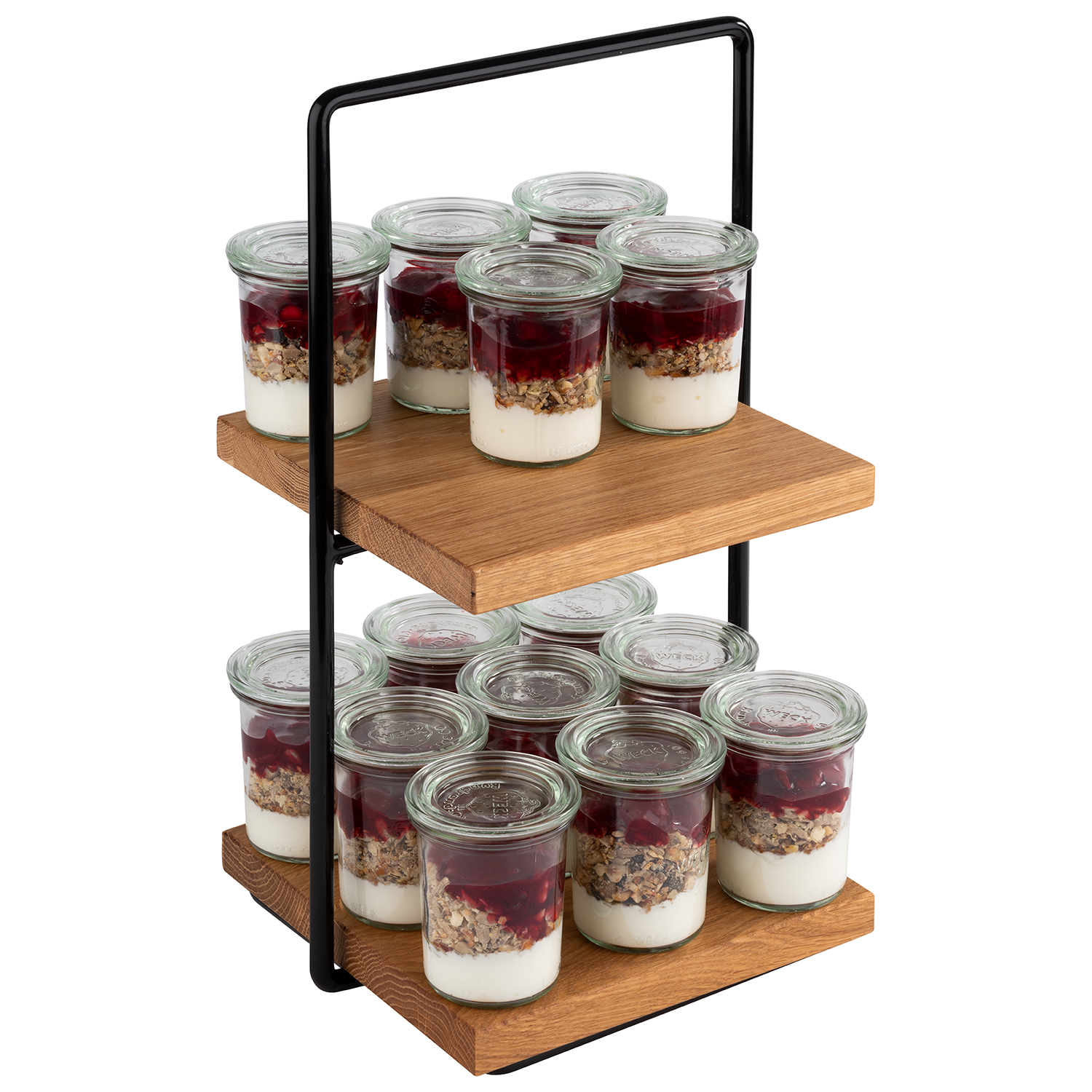 2-stufige Etagère PERFECTO SMALL 3 tlg. 2-stufige Etagère PERFECTO SMALL 3 tlg.