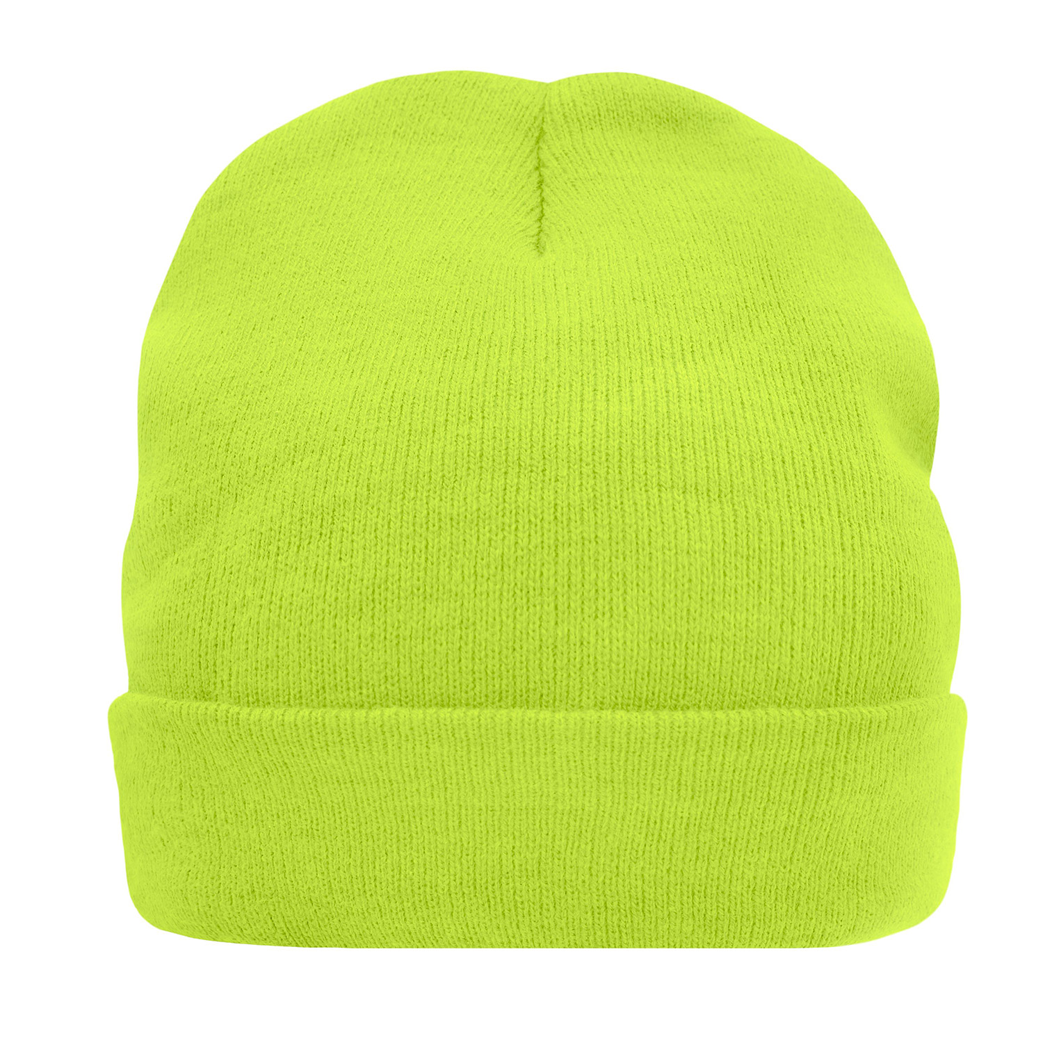 Strickmütze mit Thinsulate Zwischenfutter, neon-gelb
