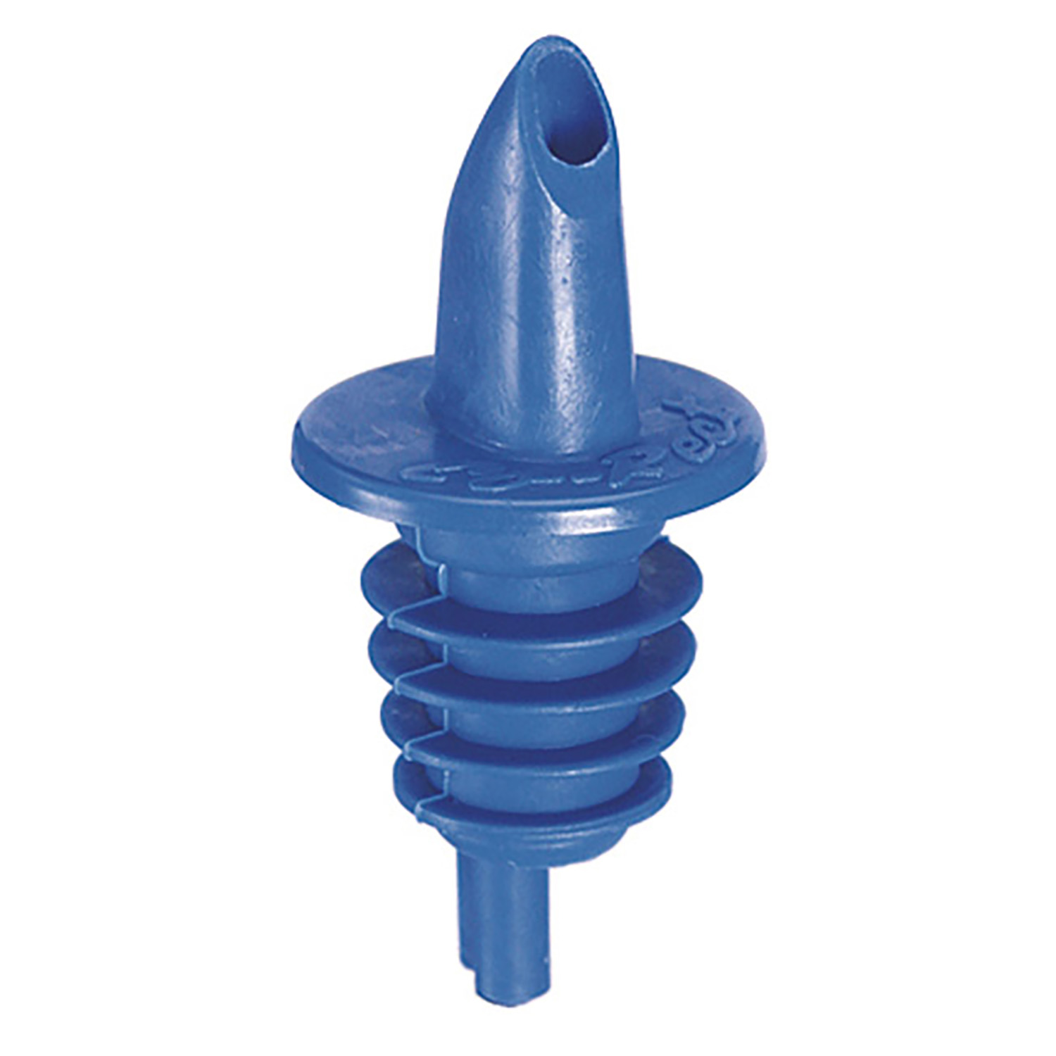 Permanent-Ausgießer, 6er Set Kunststoff PVC (je 2 Stück: blau, rot, gelb) 
