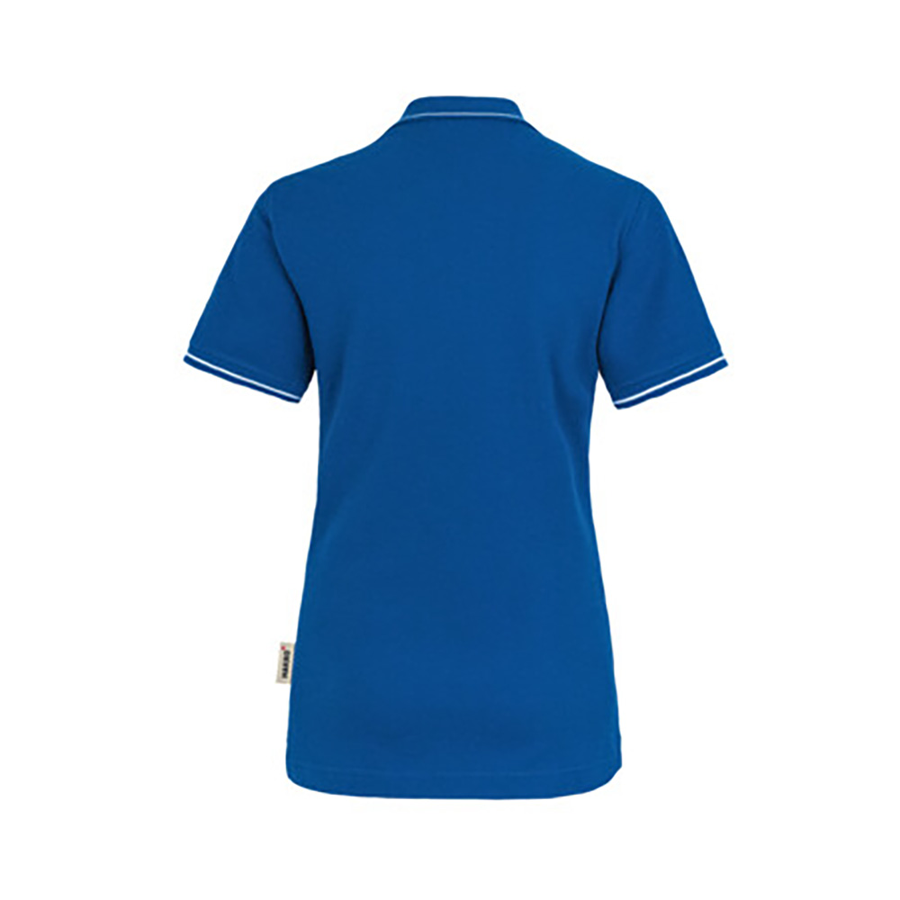 Woman-Polo Casual, royal/weiß