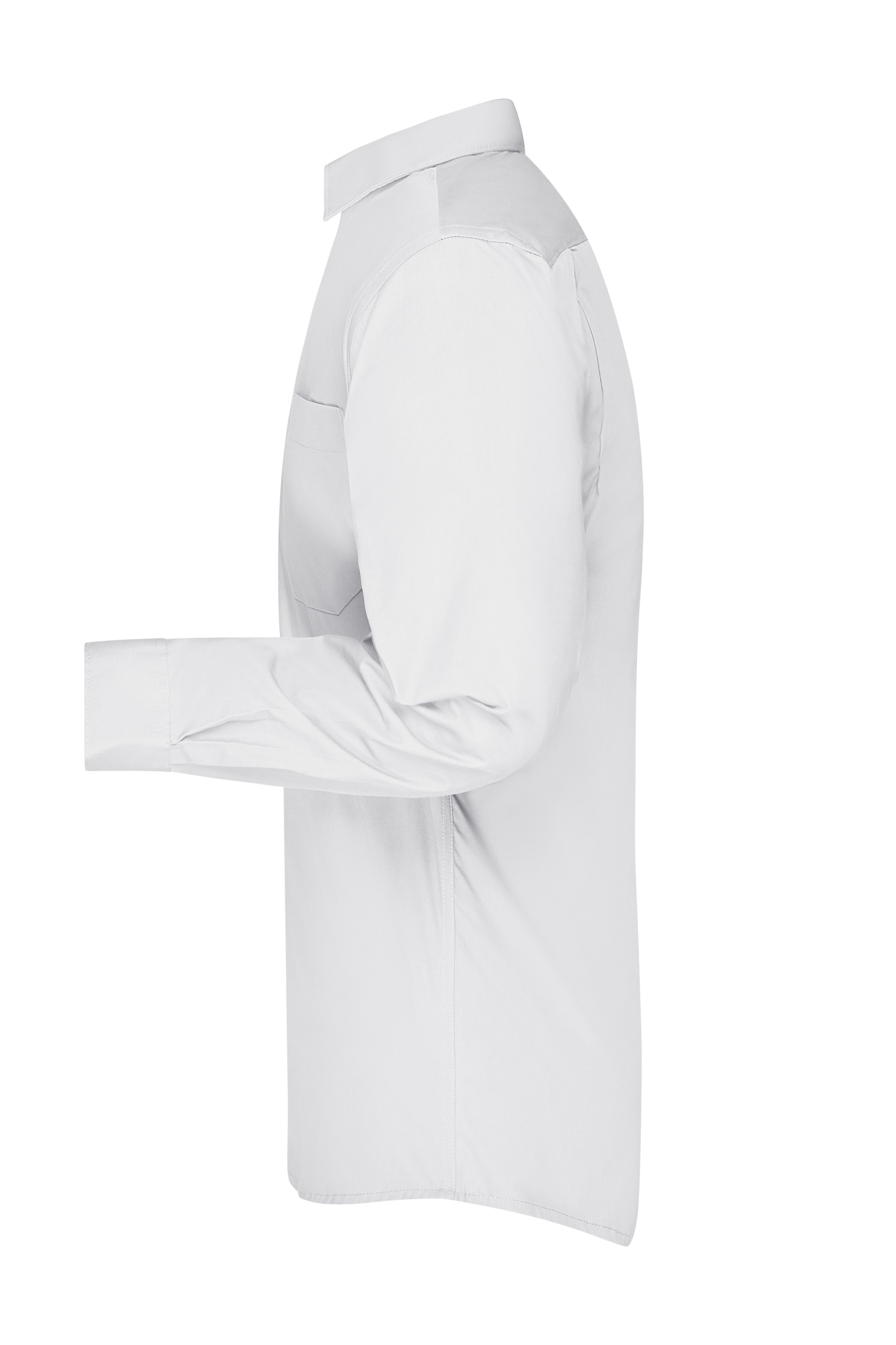Herrenhemd Luca, 1/1 Arm, weiß