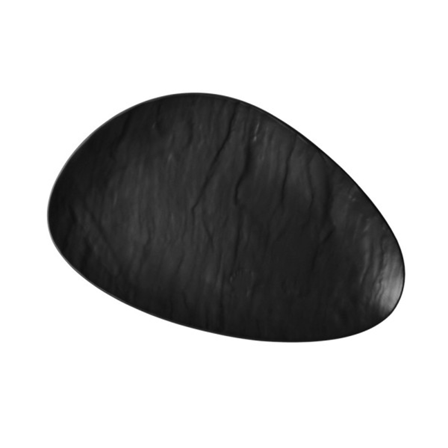 Platte oval 28,0 x 18,0 cm, Schieferdesign