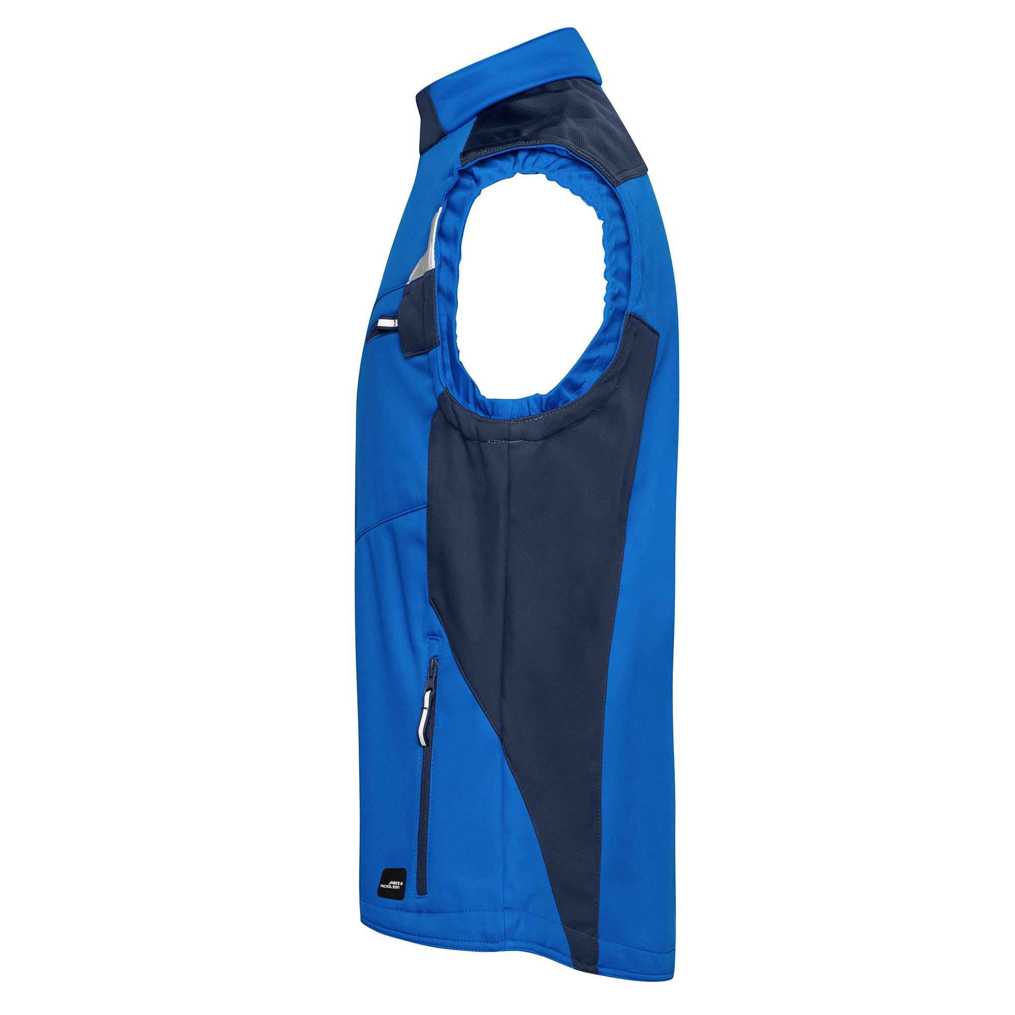 Workwear Softshell-Weste Strong, royal/navy
