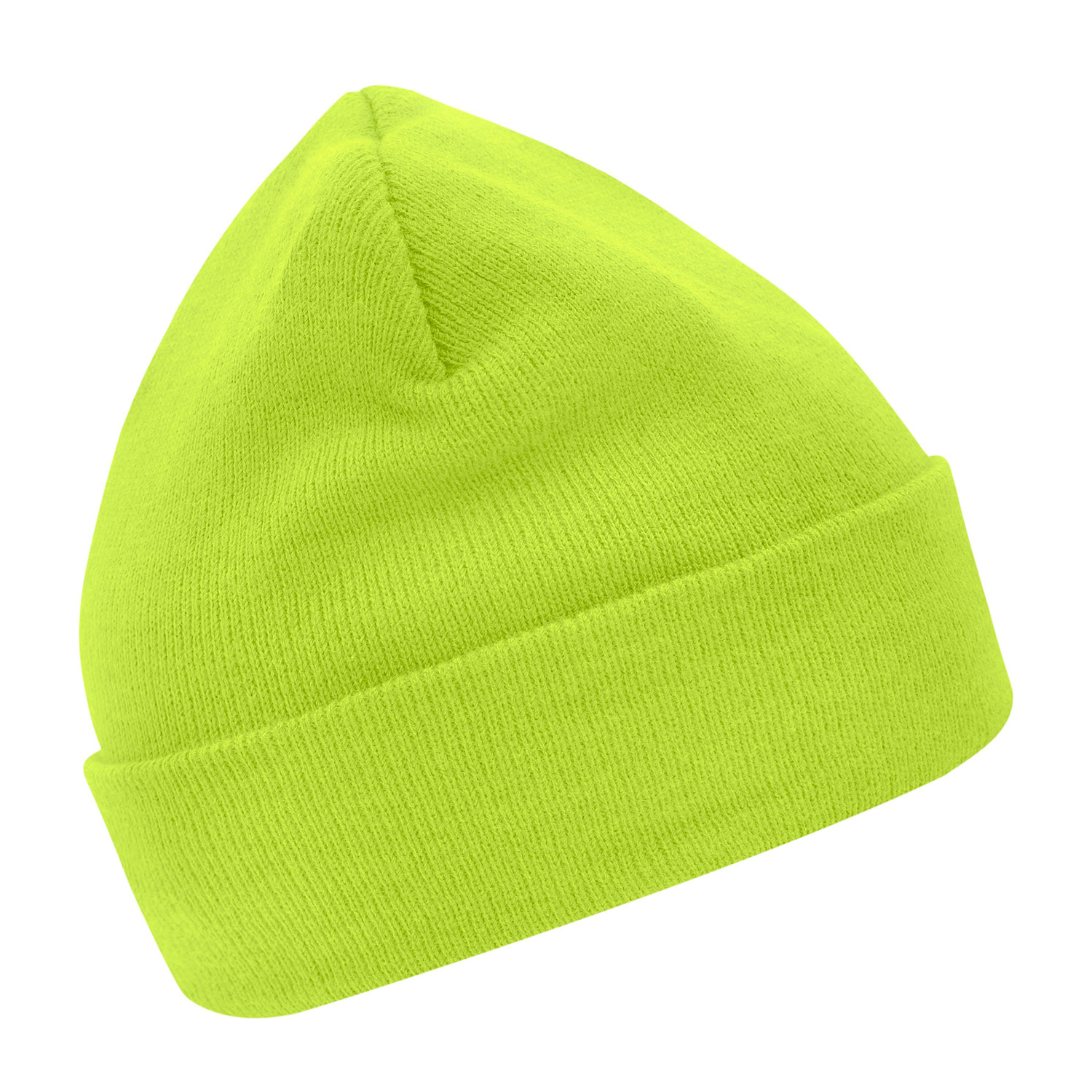 Strickmütze mit Thinsulate Zwischenfutter, neon-gelb