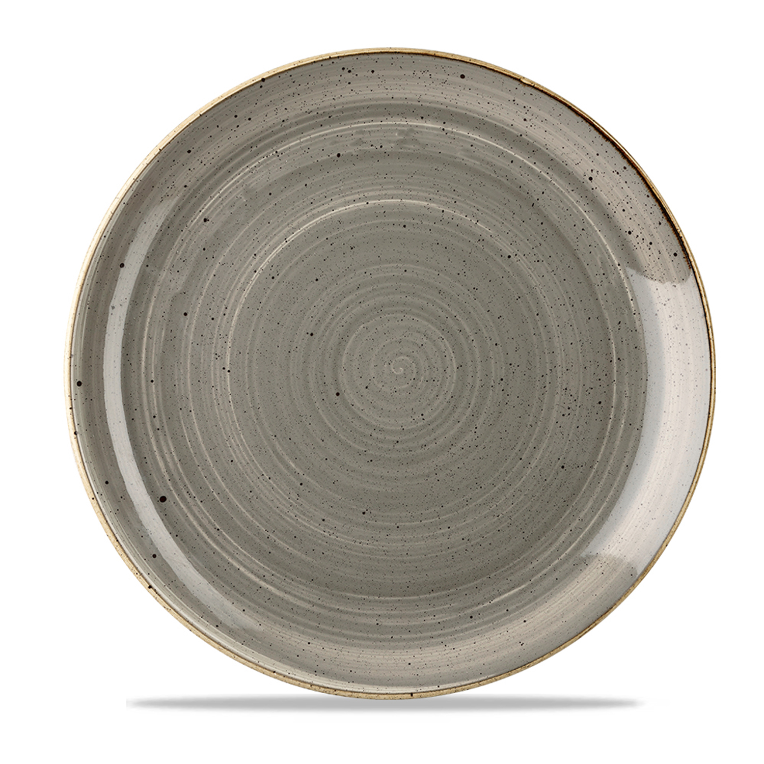 Coup Teller flach 28,8 cm, Stonecast Peppercorn Grey