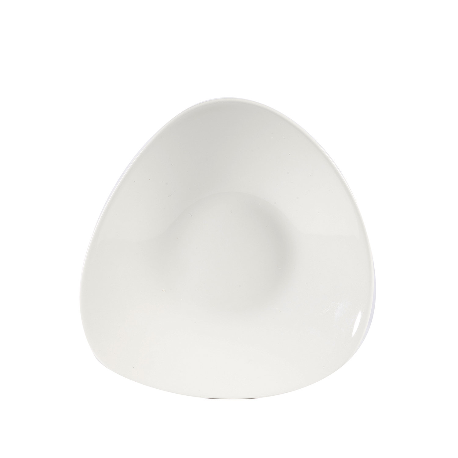 Triangle Bowl 15,3 cm weiß, Cafe/Latte