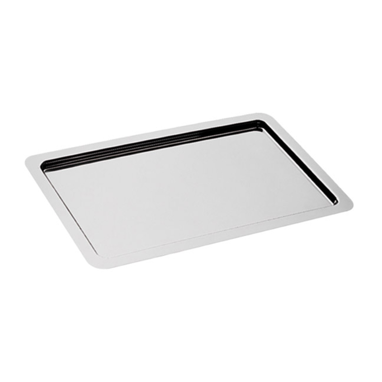 GN 1/1 Tablett -PROFI-LINE- 53 x 32,5 cm, H: 1,5 cm 18/10 Edelstahl 
