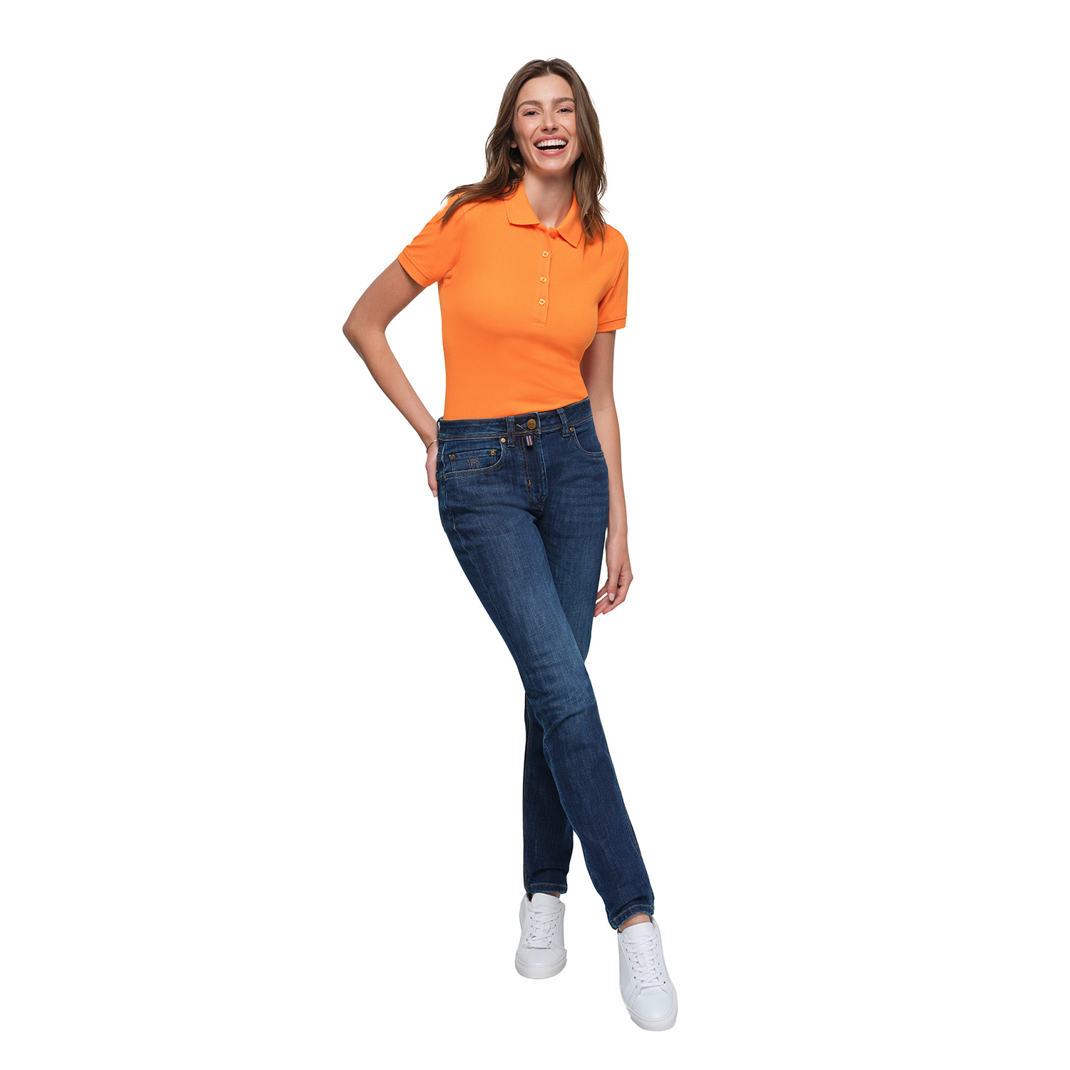 Damenhose 5-Pocket-Jeans x-stretch ECO, indigo