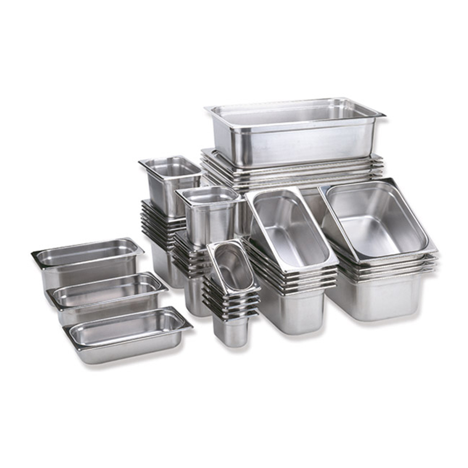GN 1/9 Behälter 17,6 x 10,8 cm, Tiefe: 65 mm Edelstahl, 0,6 Liter 