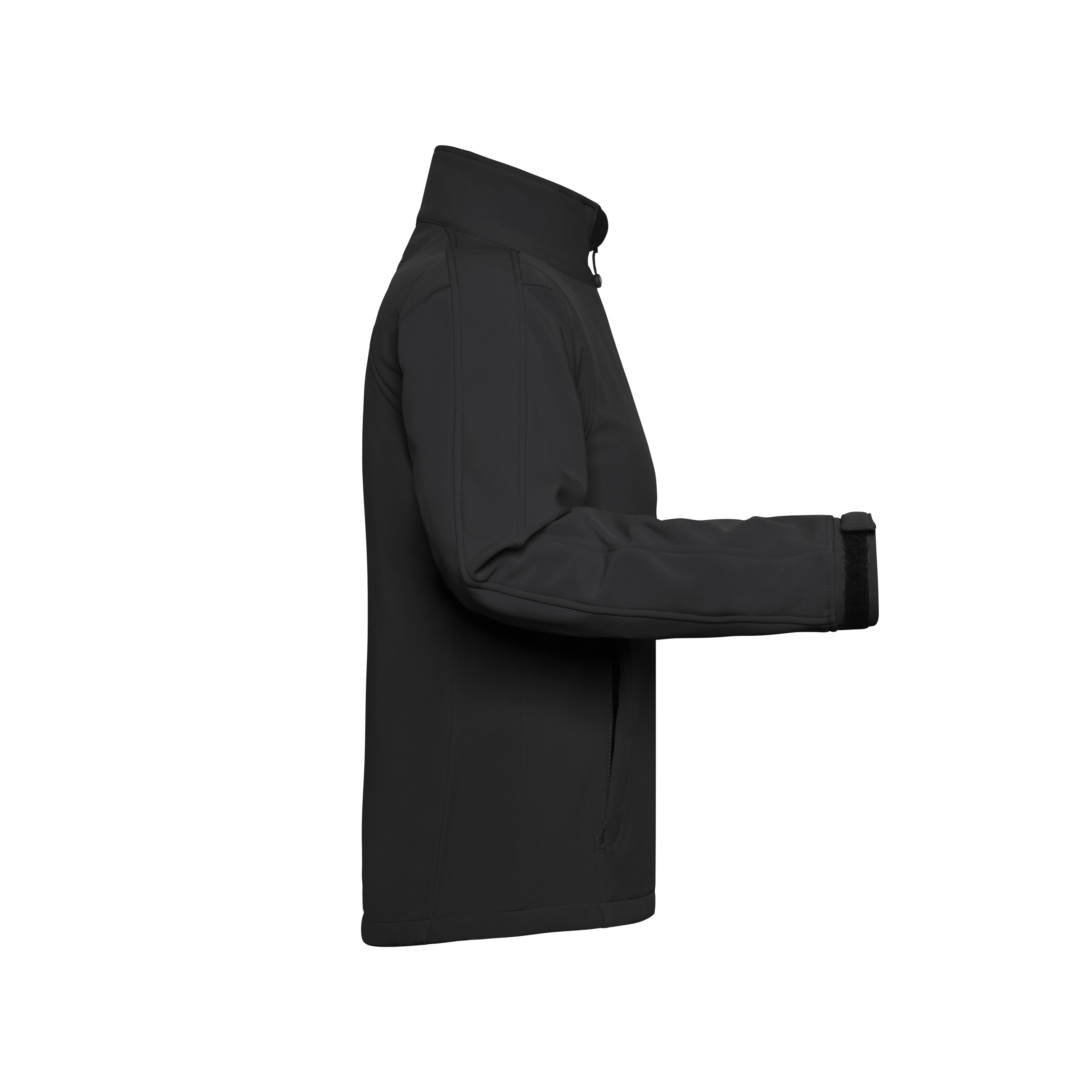 Damen-Softshell-Jacke, schwarz