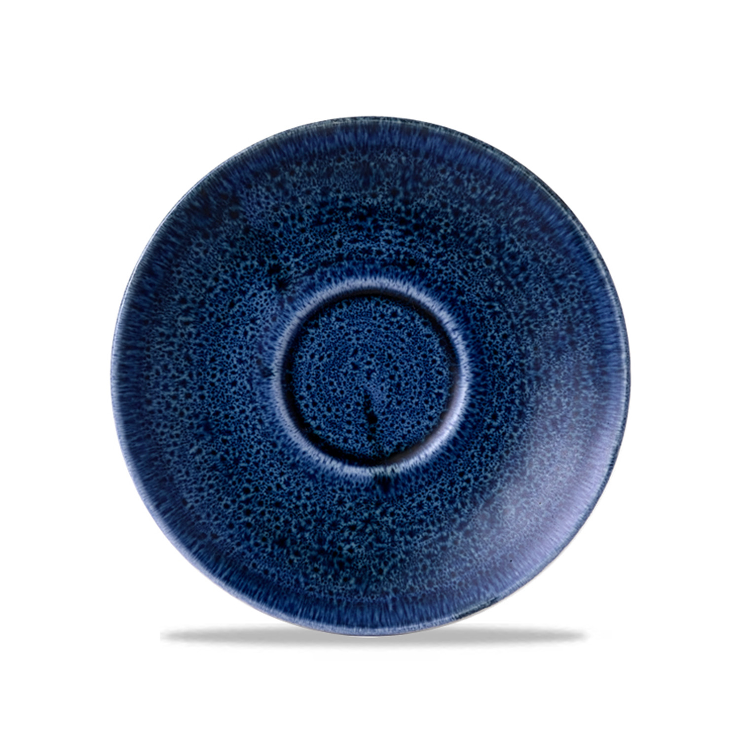 Kombi-Untertasse 15,6 cm, Stonecast Plume Ultramarine