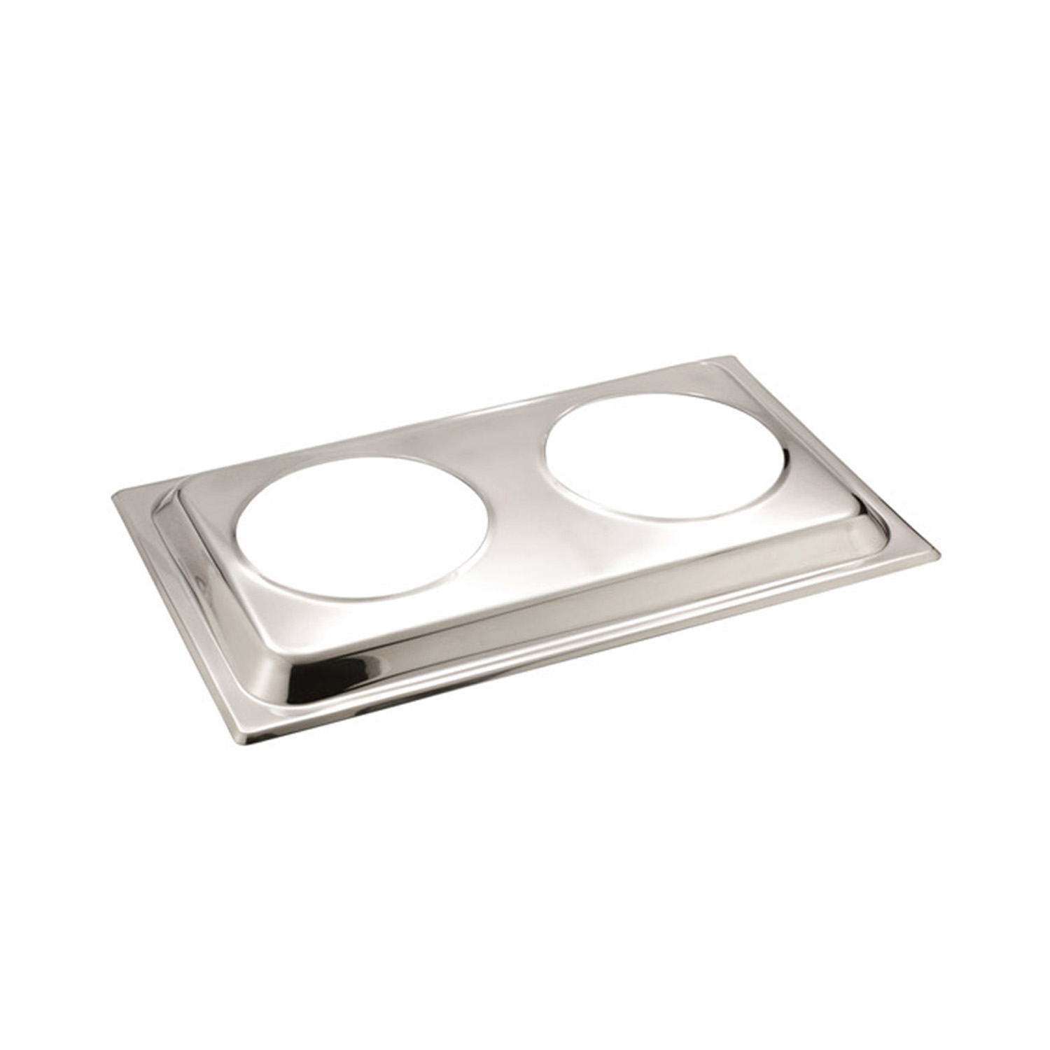Bain-Marie Lochdeckel ca. 54 x 33,5cm 18/10 Edelstahl 