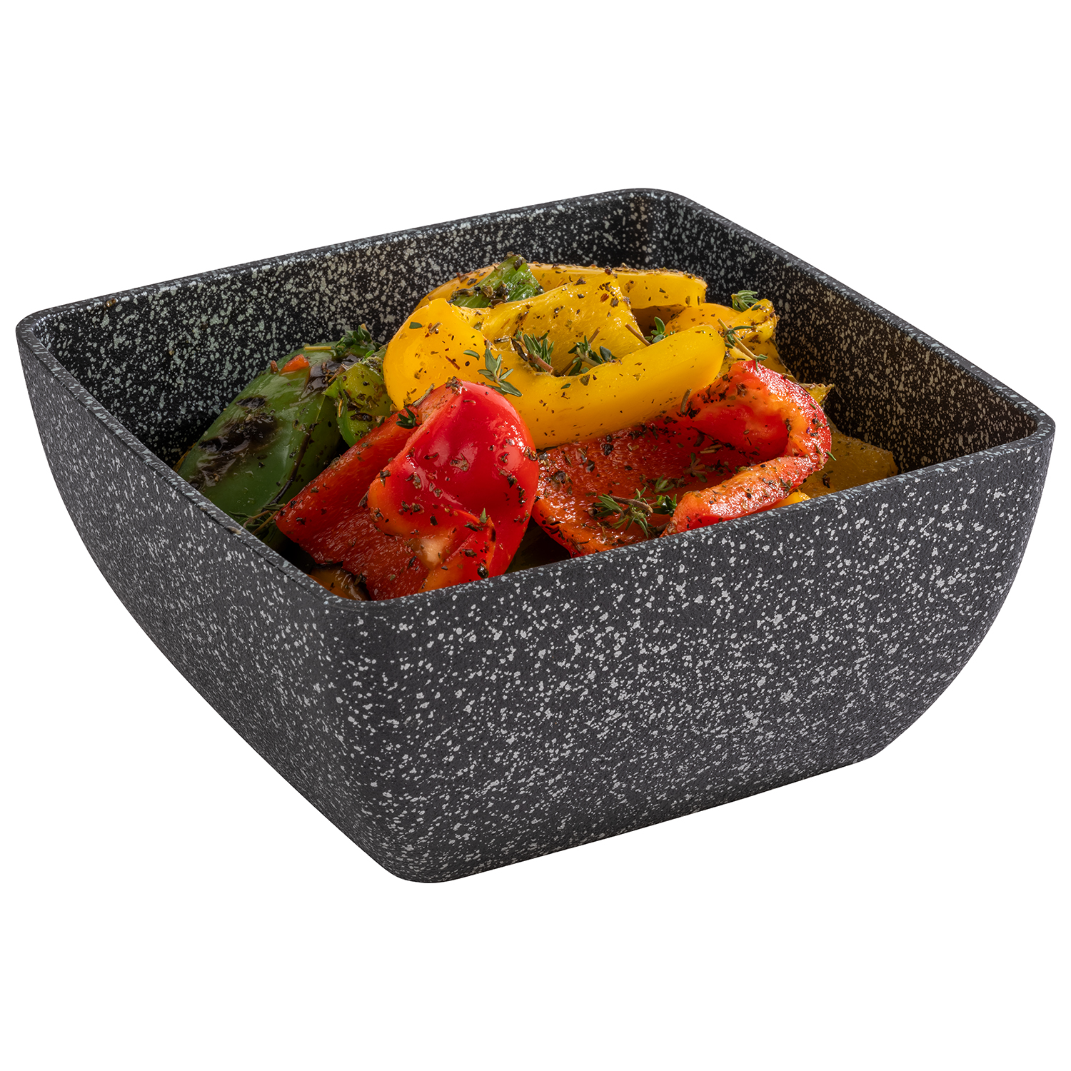 Schale FROSTFIRE 19 x 19 x 9 cm, black/silver Schale FROSTFIRE 19 x 19 x 9 cm, black/silver
