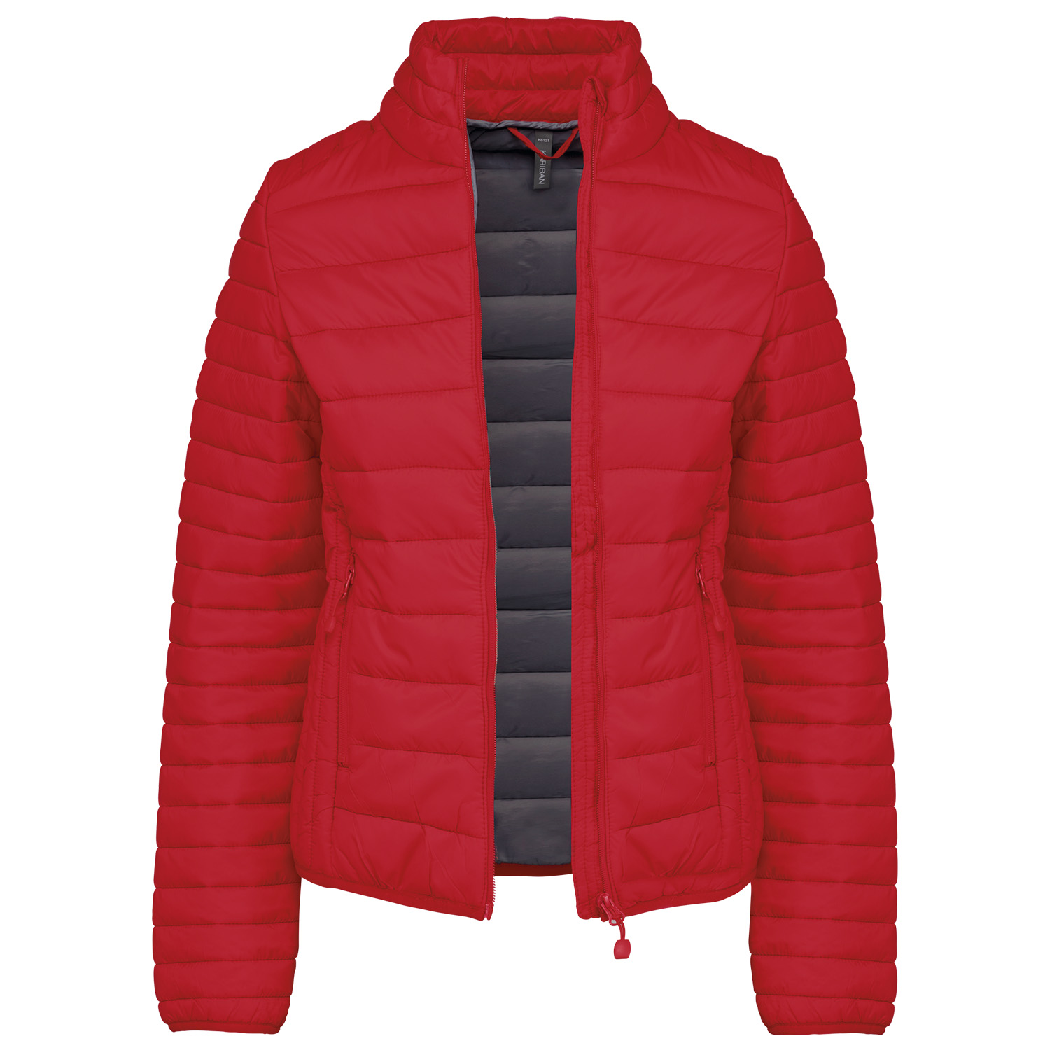 Leichte Damen-Steppjacke, rot